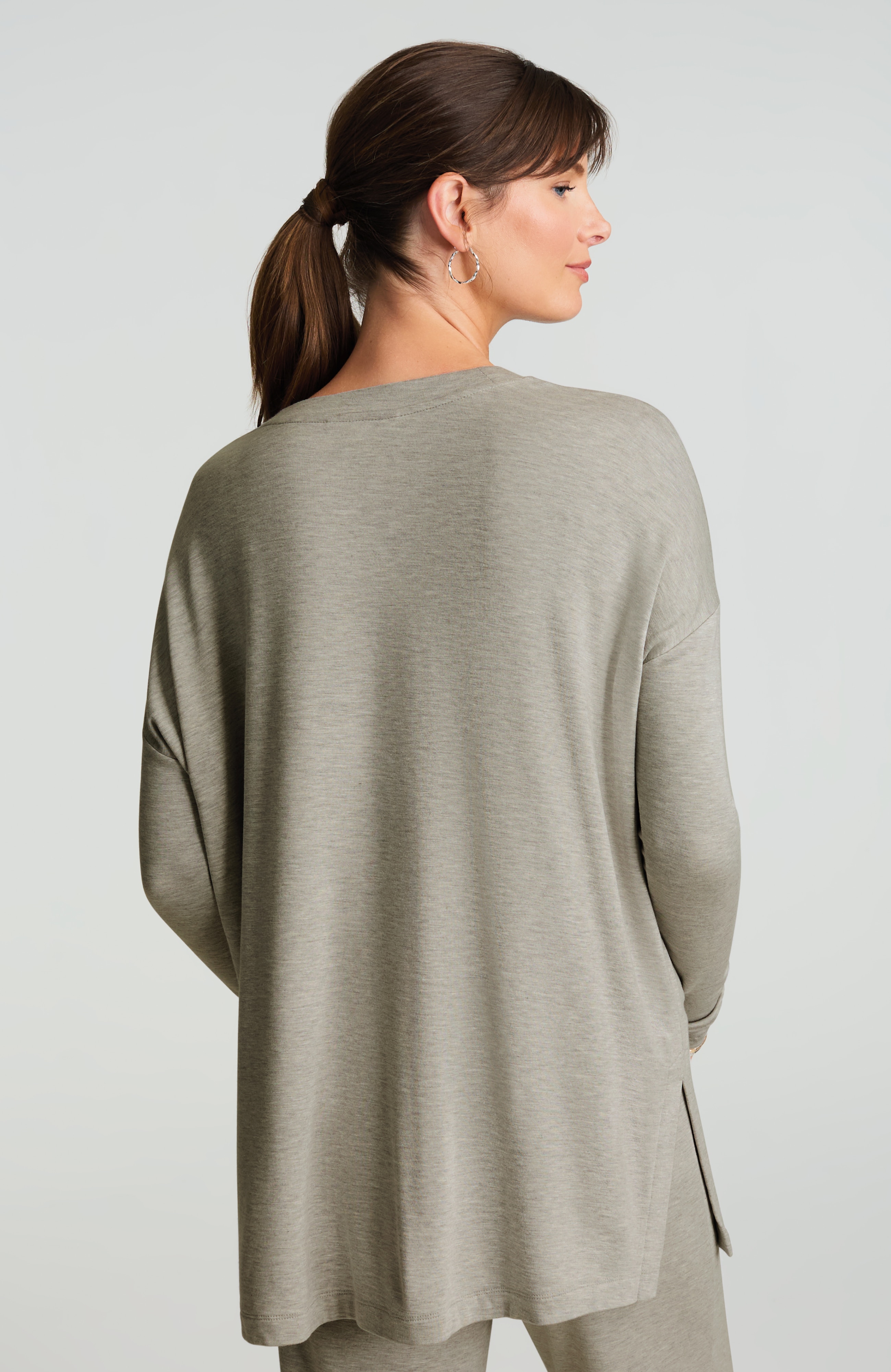 PURE JILL TRANQUILITY BUTTON-FRONT TOP | JJill
