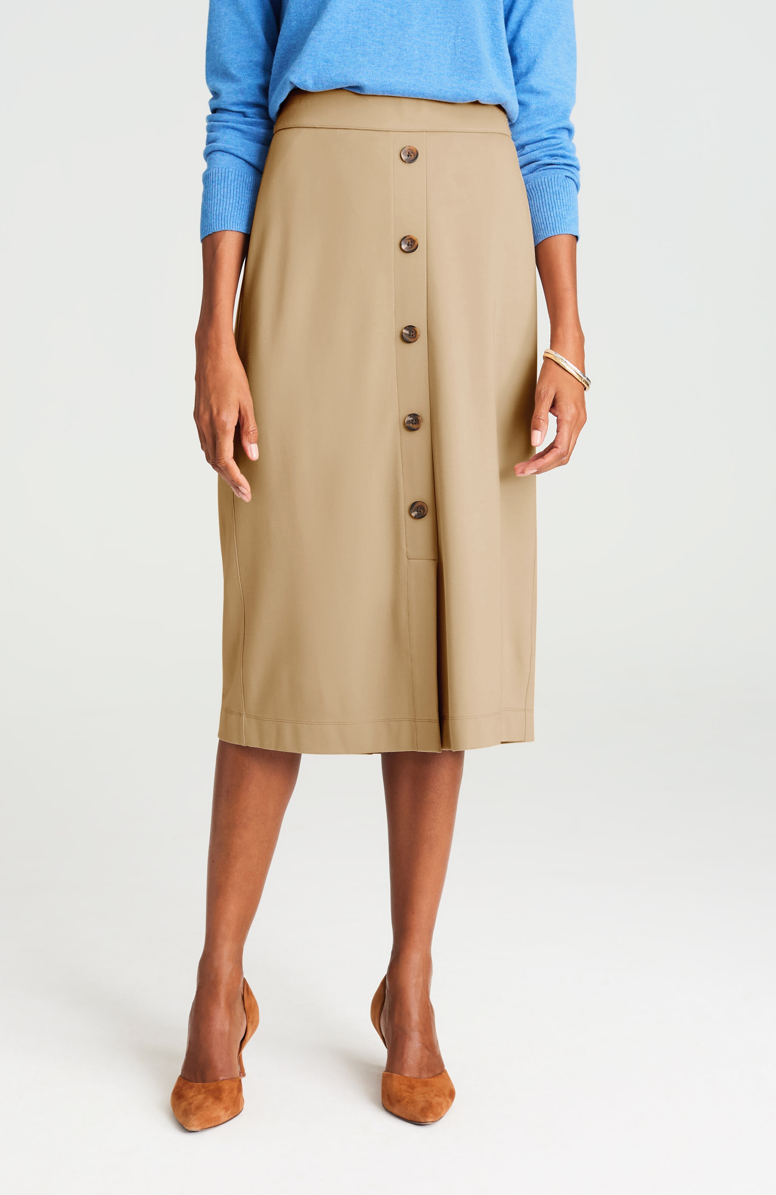 Wearever Modern A-Line Skirt | JJill
