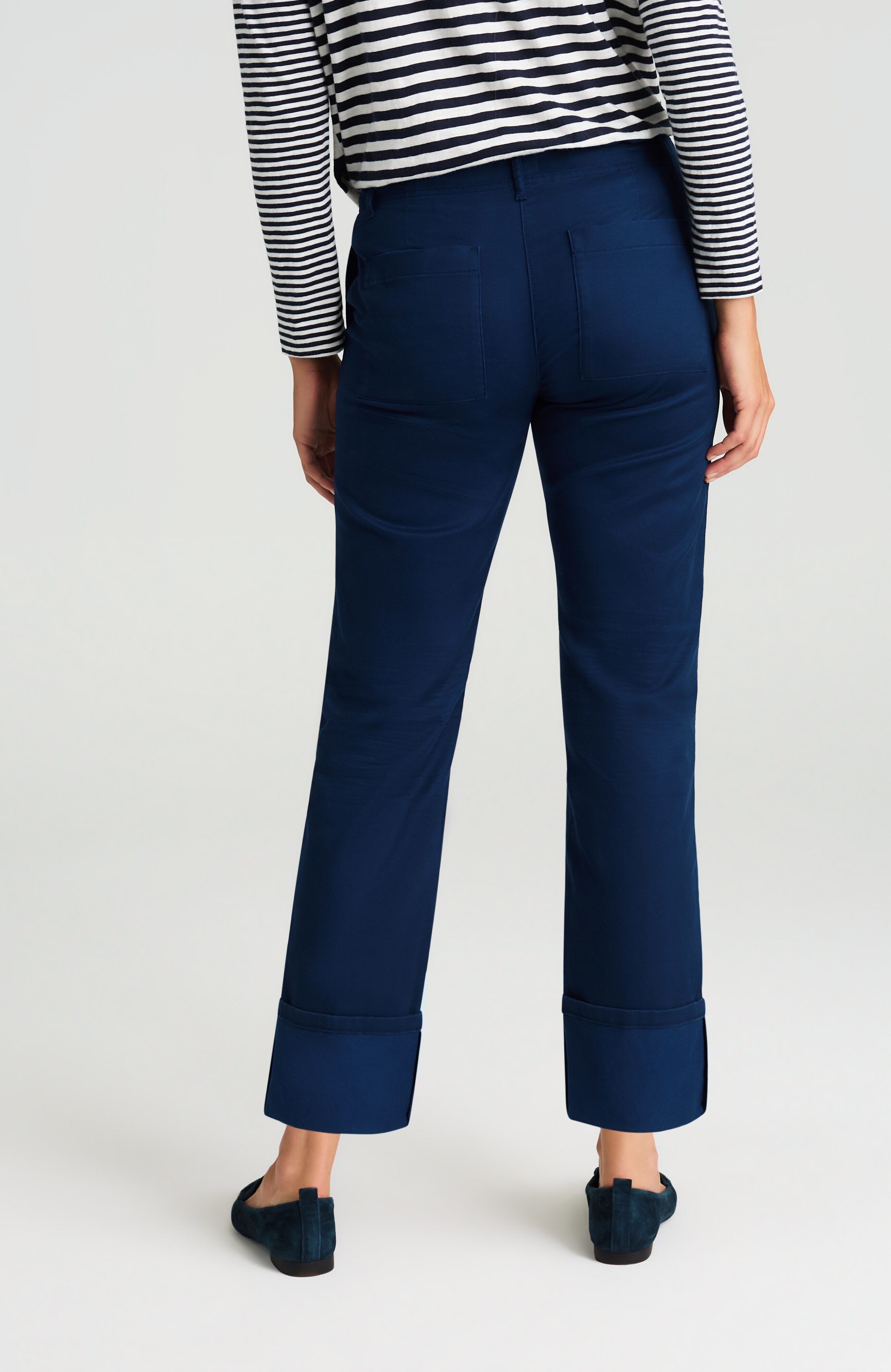 CUFFED CHINO PANTS | JJill