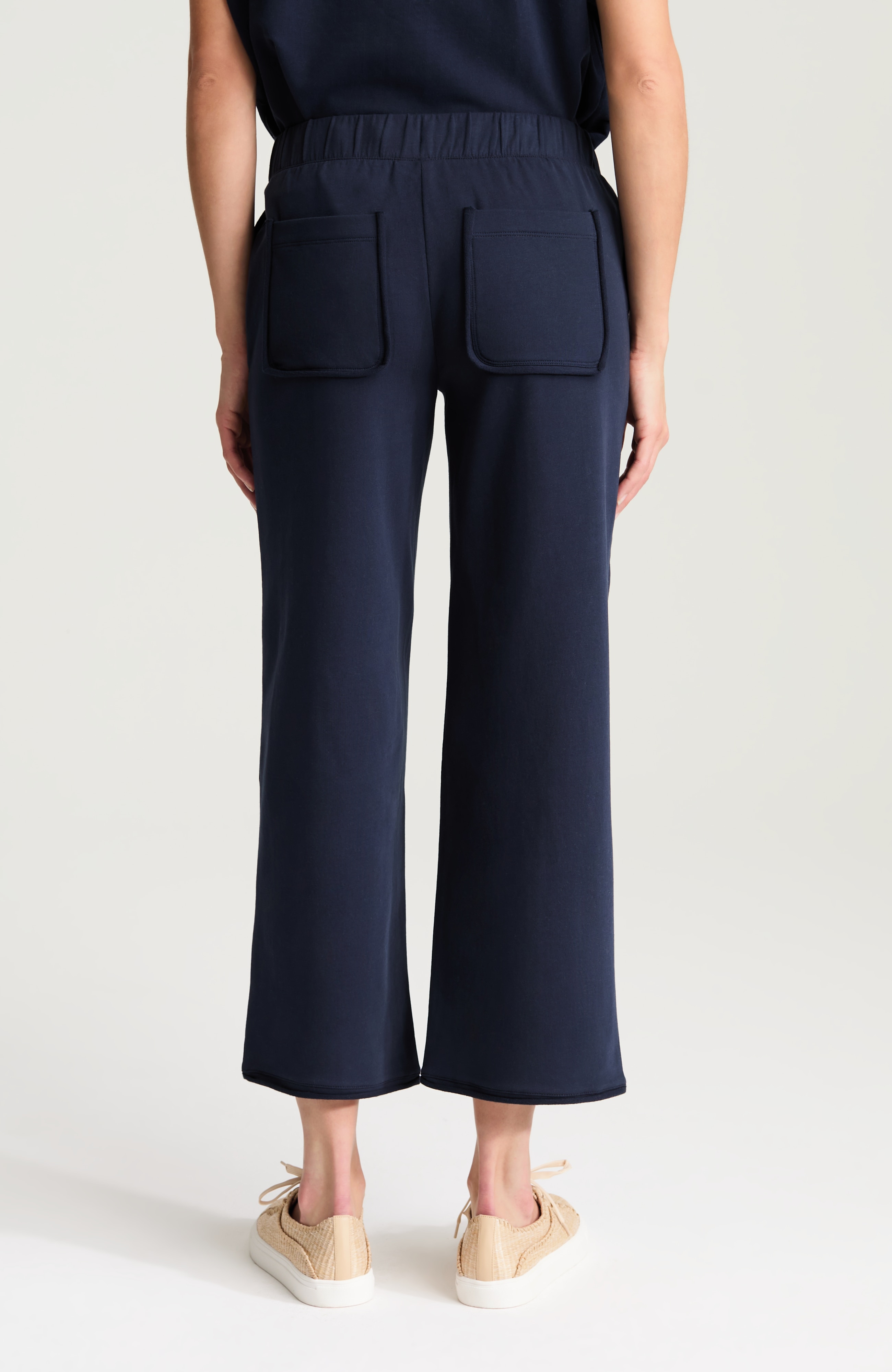 Getaway Wide-Leg Knit Crops | JJill