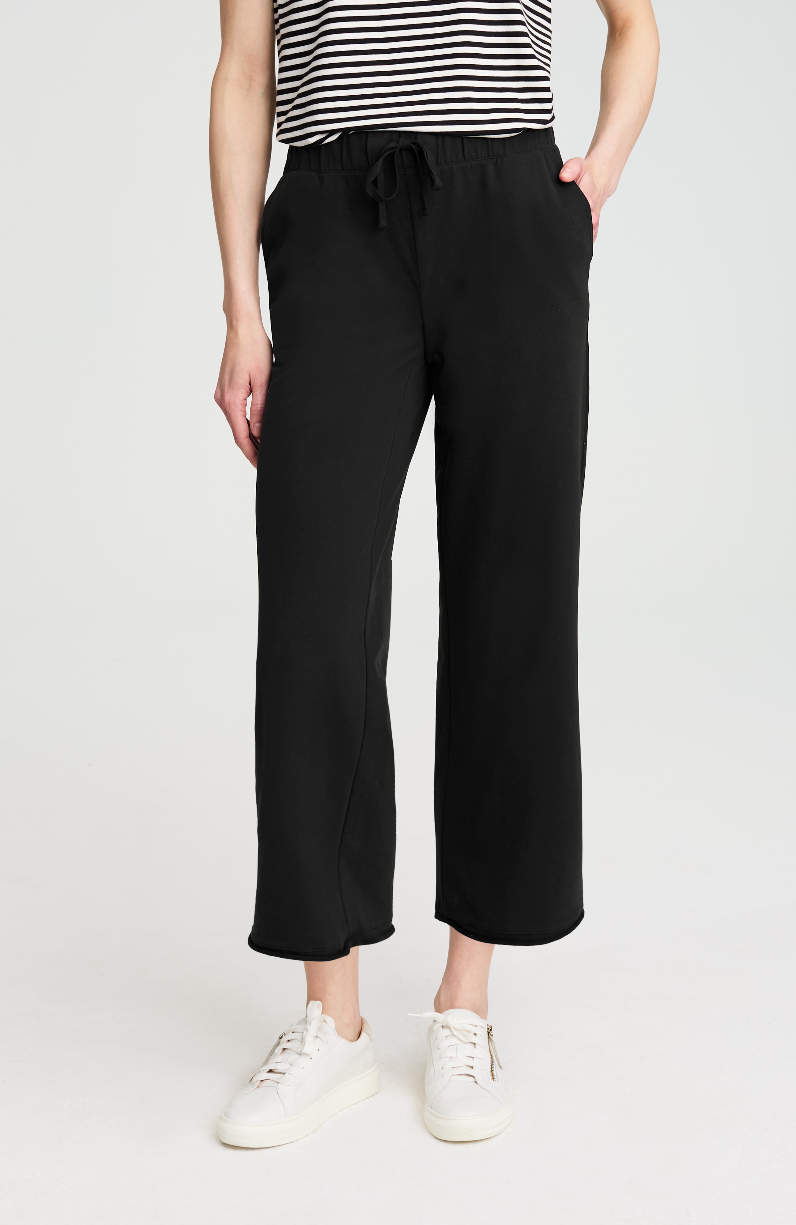 Getaway Wide-Leg Knit Crops | JJill