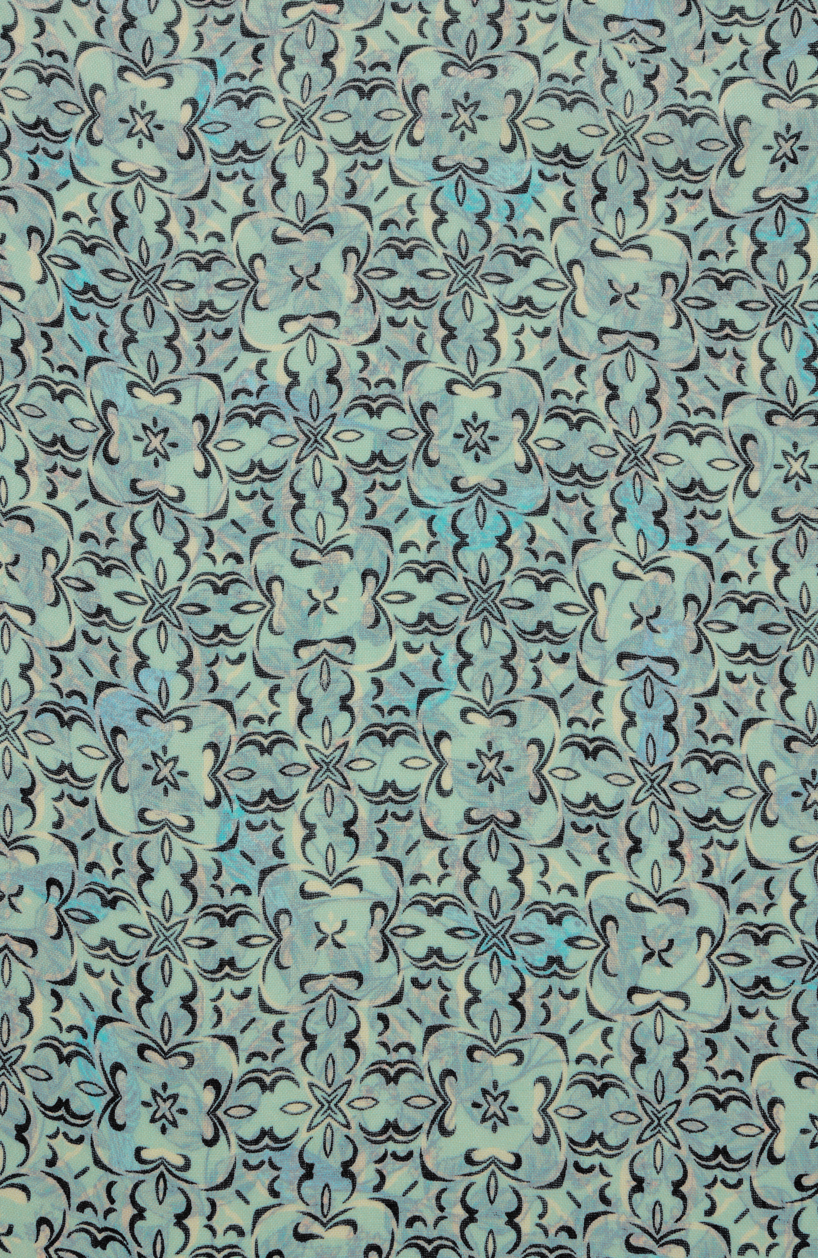 reversible printed diamond scarf