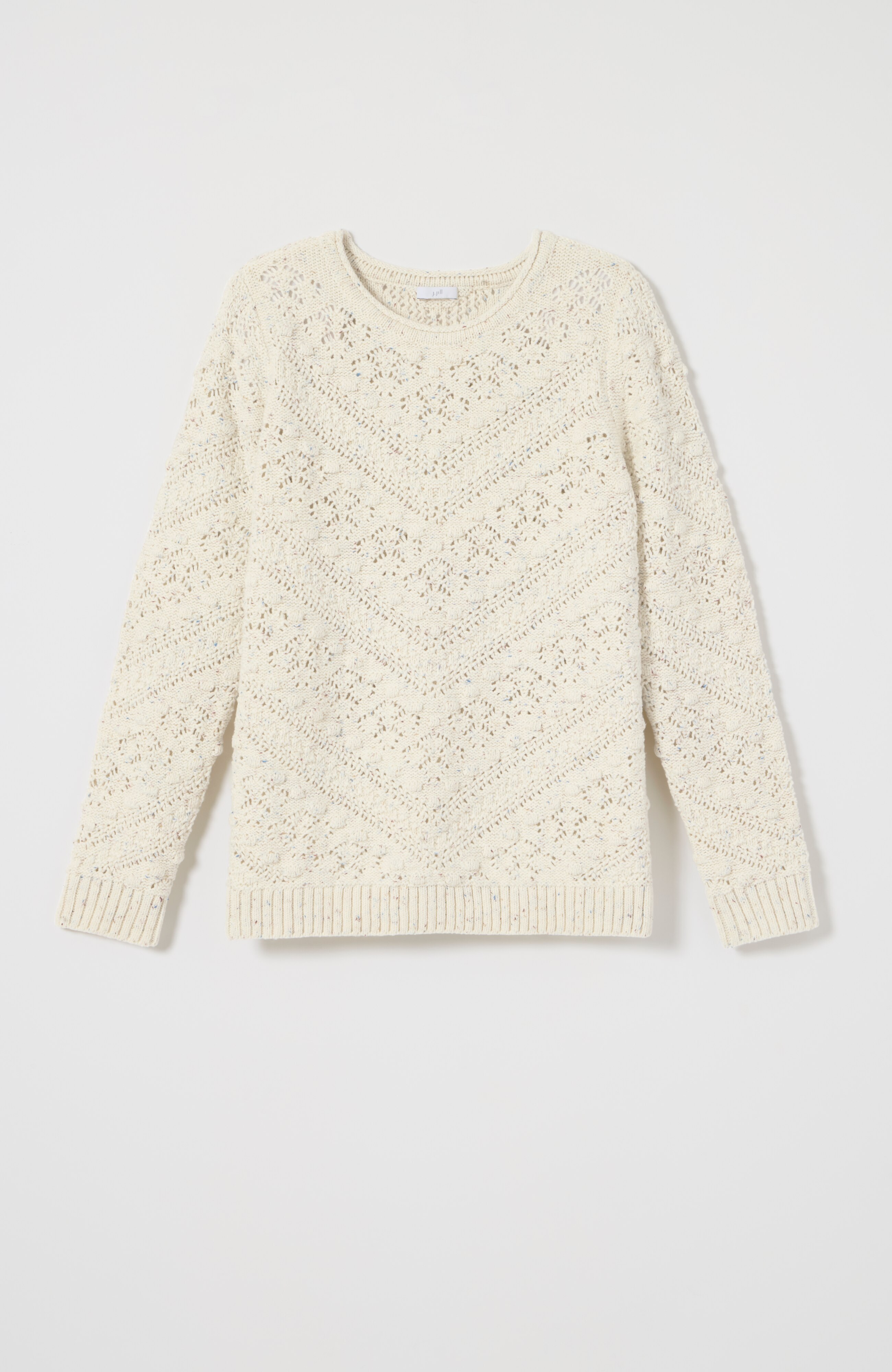 Popcorn-Stitched Sweater | J.Jill