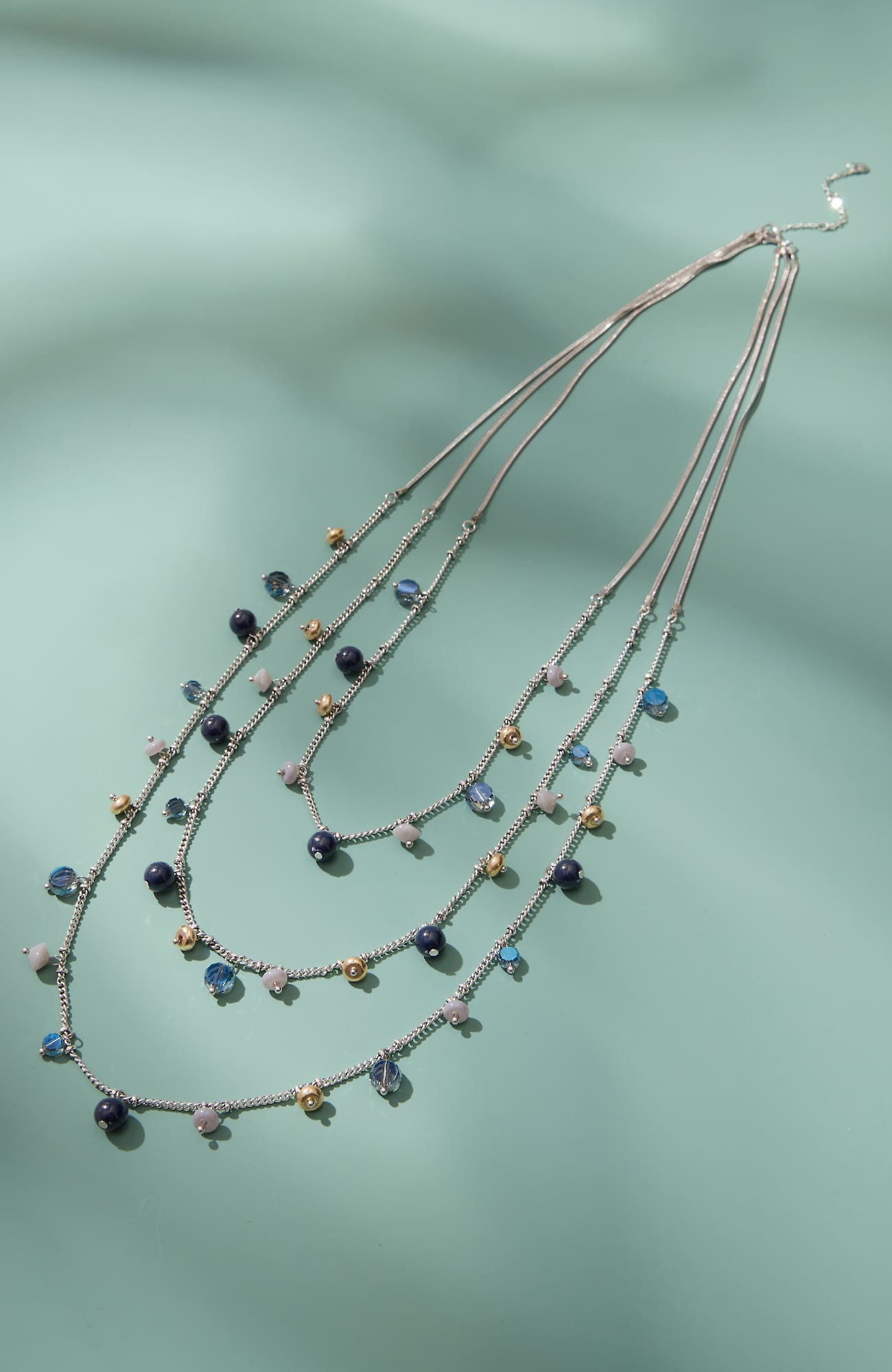Jjill J.jill Multistrand Beaded Necklace In Multi