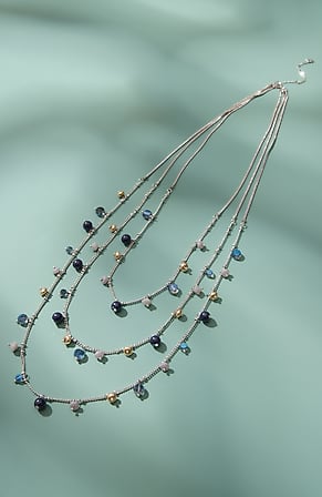 Image for Multistrand Beaded Necklace