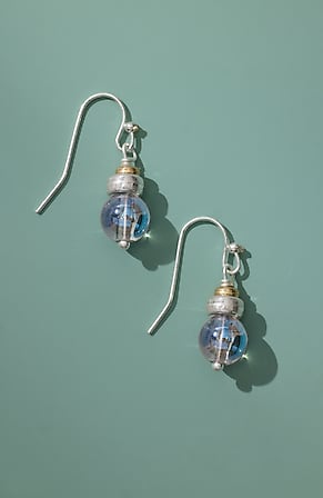 Image for Midnight Beaded Drop Earrings
