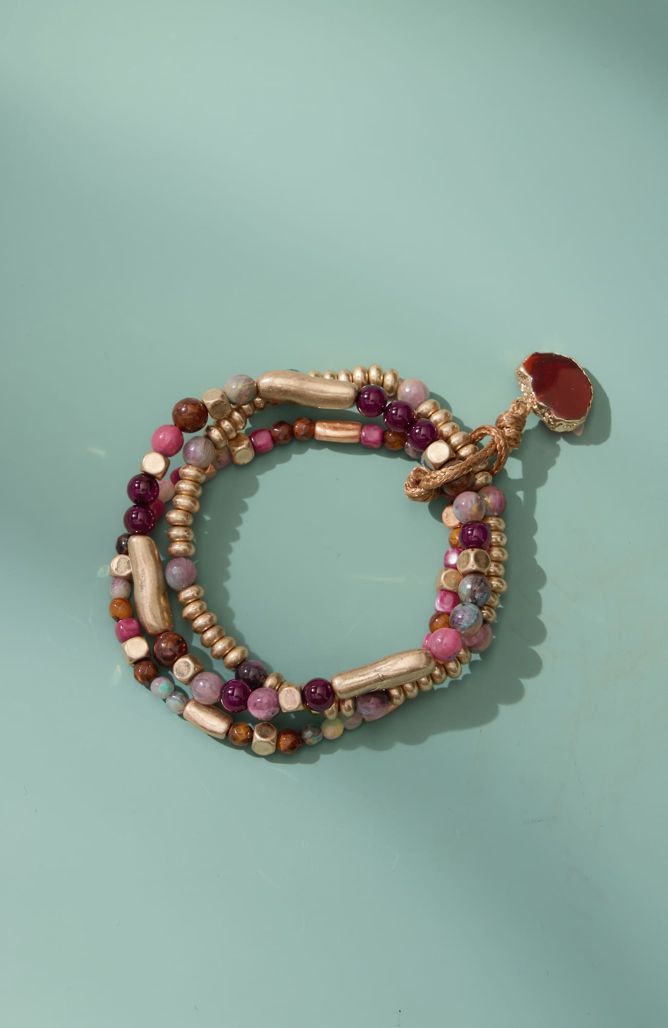 Jjill J.jill Mixed-beads Stretch Bracelet In Multi
