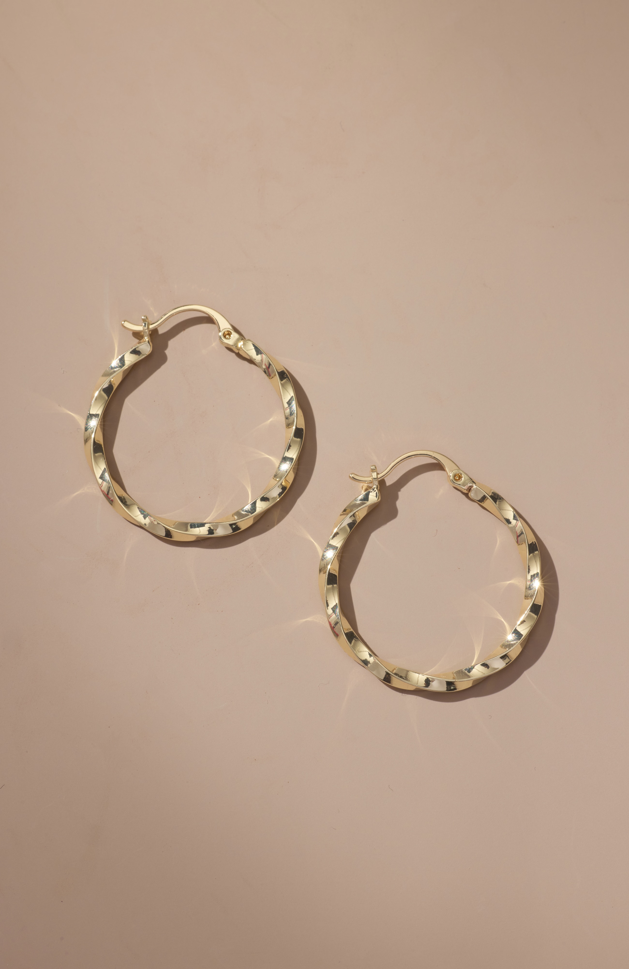 demi-fine hoops