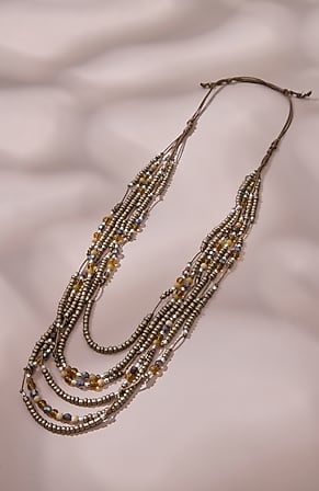 Image for Beaded Statement Necklace