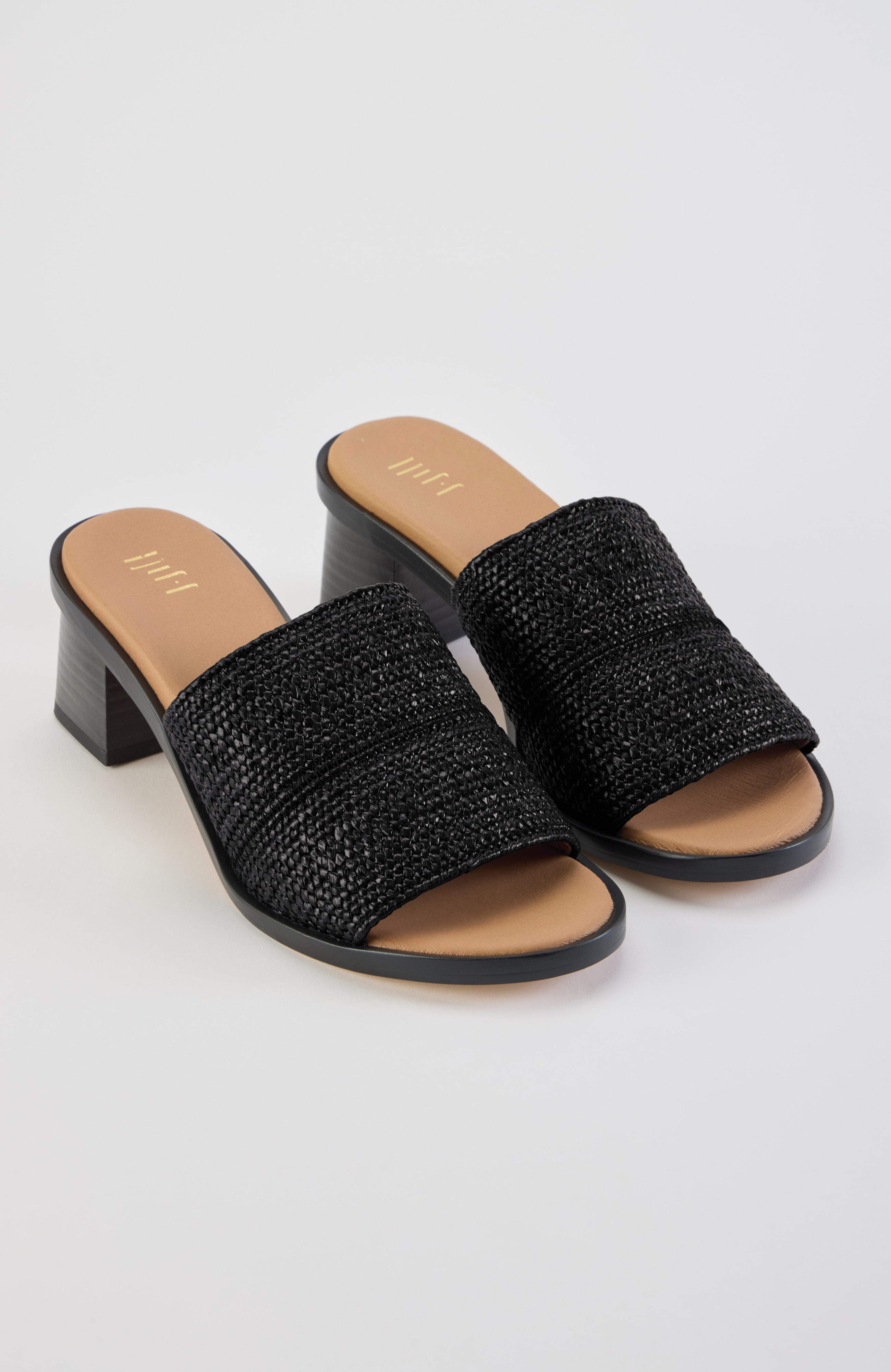 avery textured heels