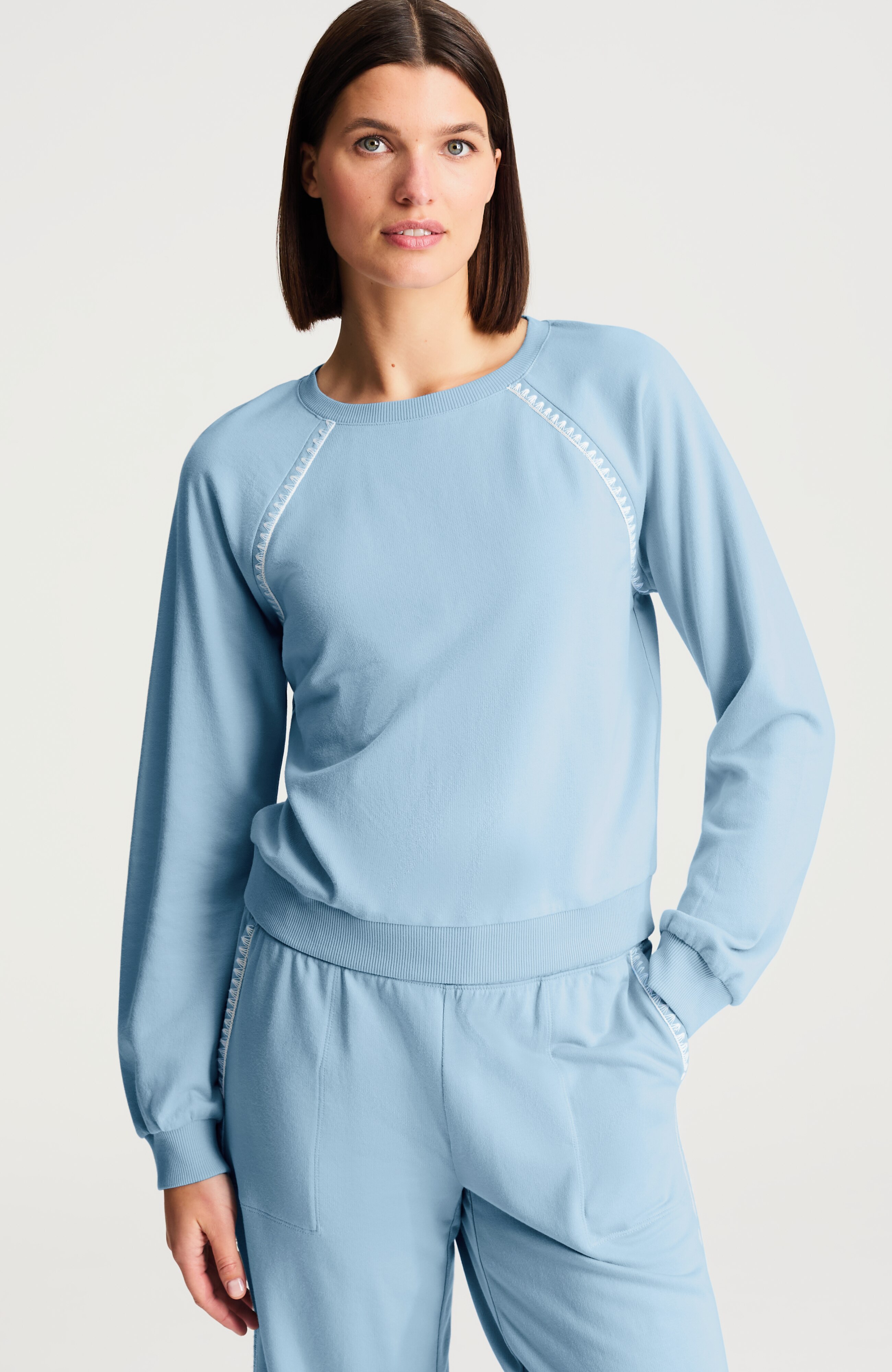 Fit Whipstitched Pullover | JJill