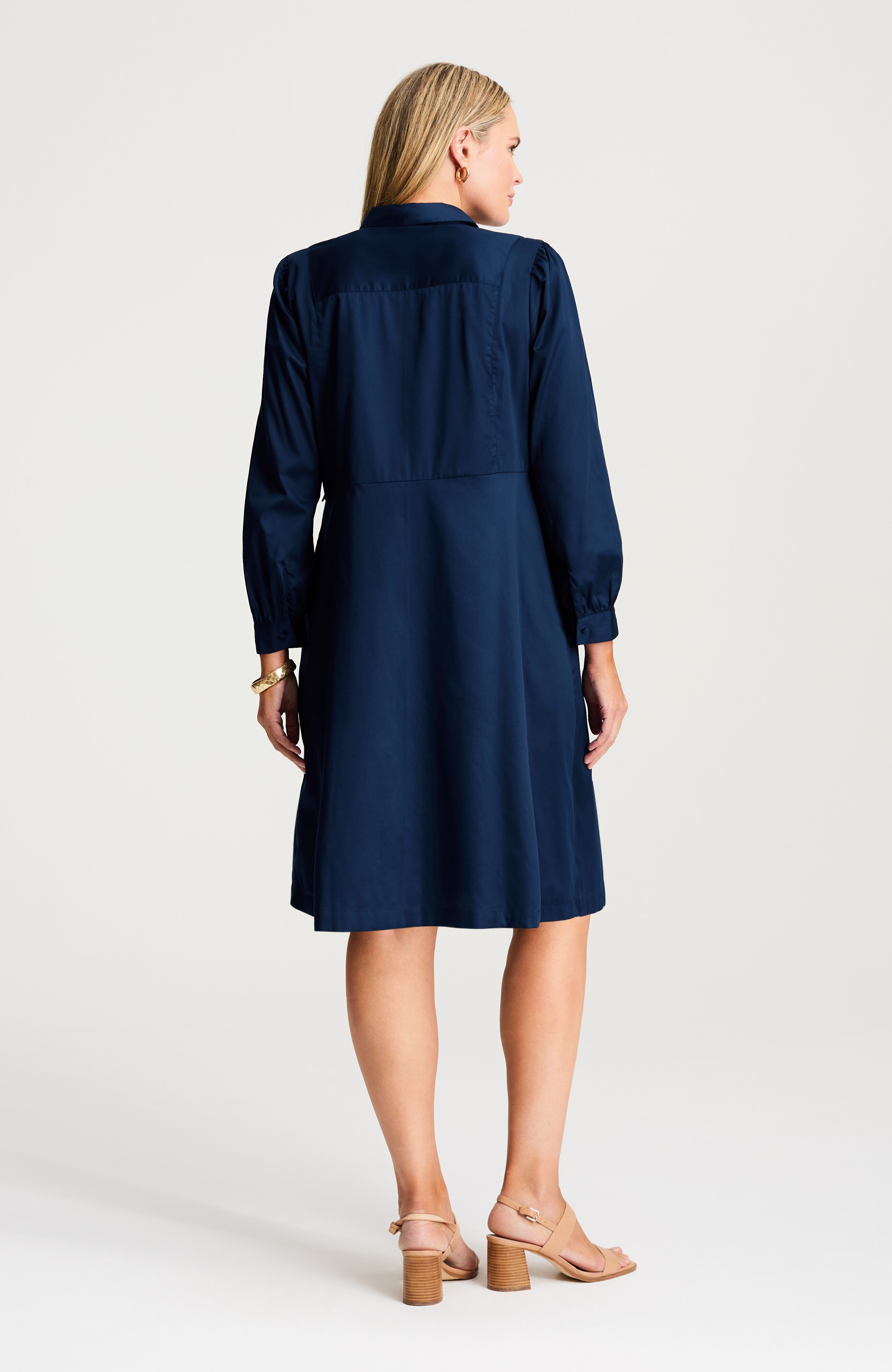 button-front shirtdress