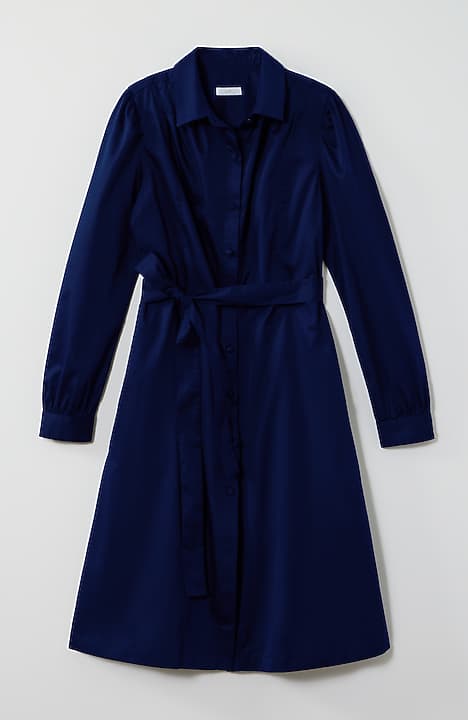 BUTTON-FRONT SHIRTDRESS | JJill