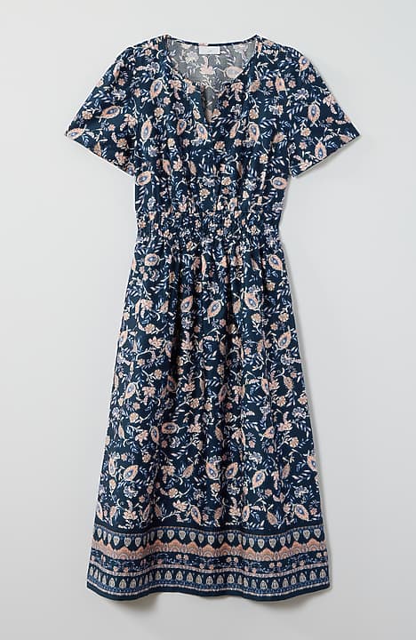 Flutter-Sleeve Midi Dress | JJill