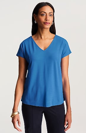 Image for Wearever Slub-Knit A-Line Tee