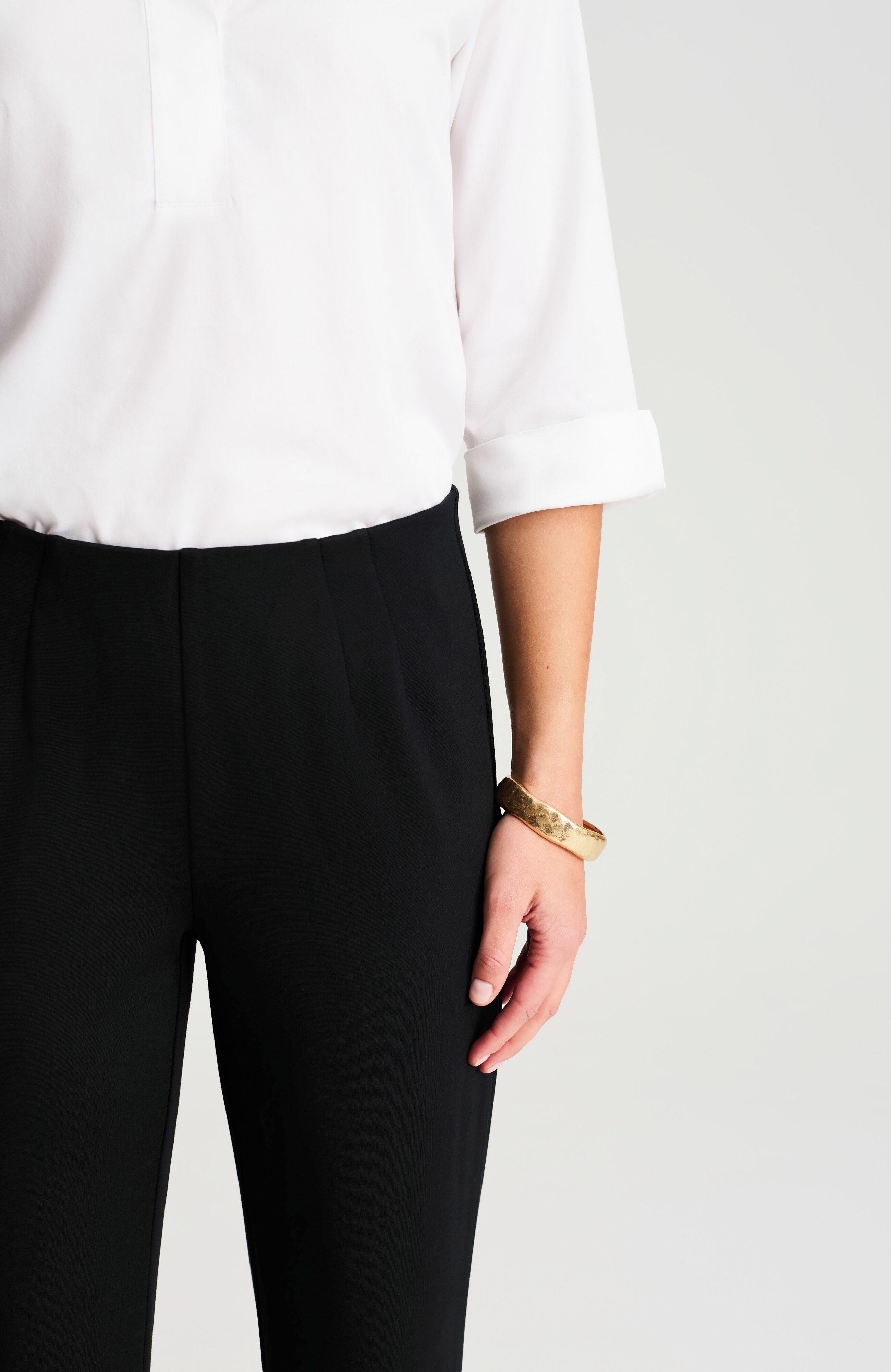 wearever embroidered knit pants