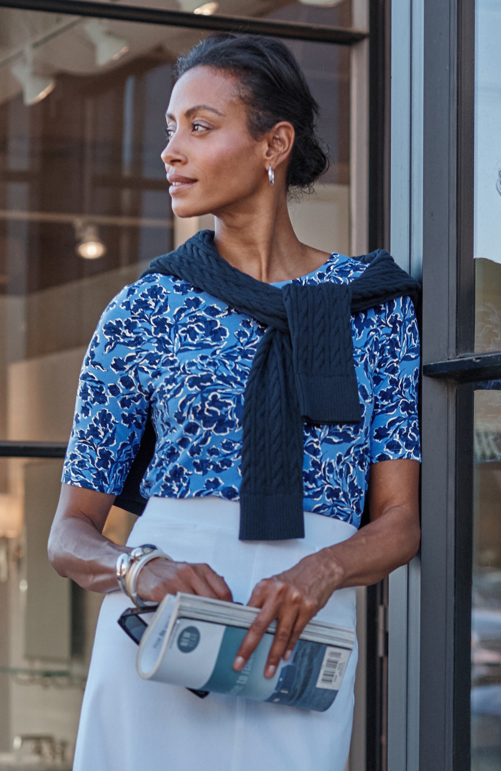 wearever elbow-sleeve tee