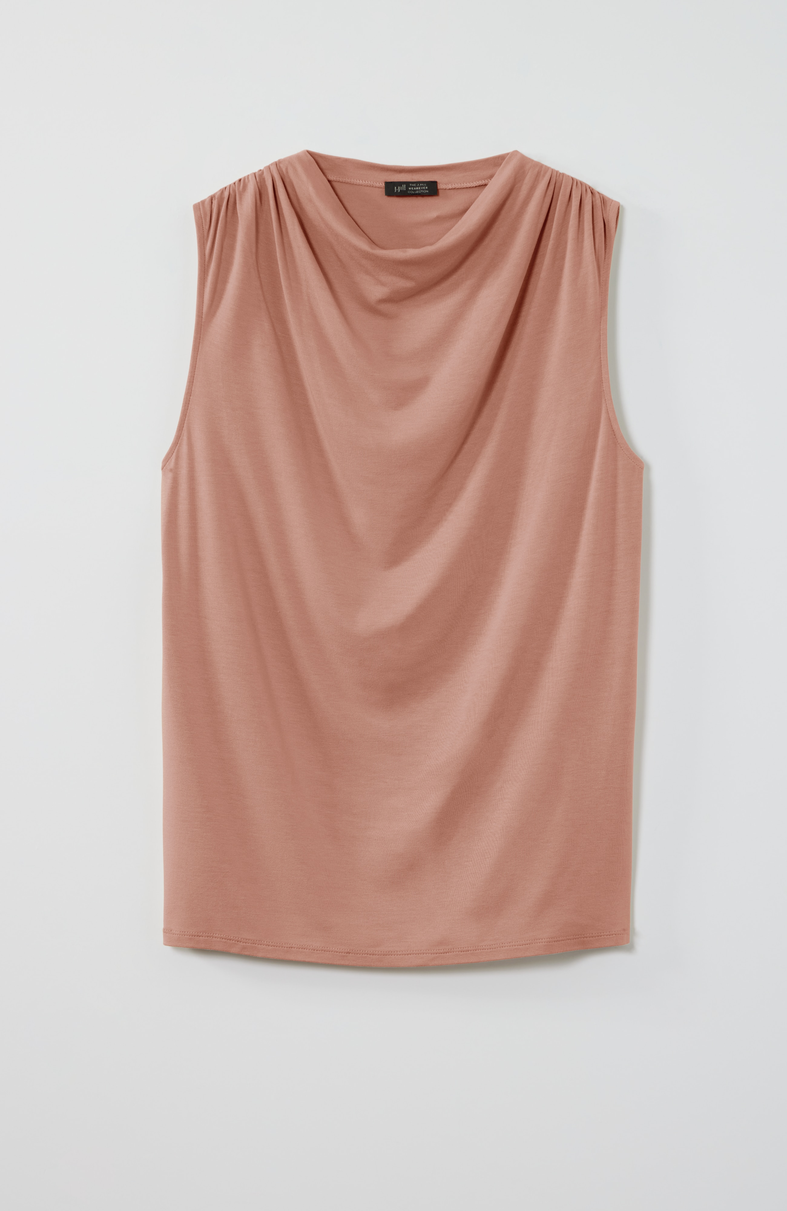 Wearever Draped-Neck Top | JJill
