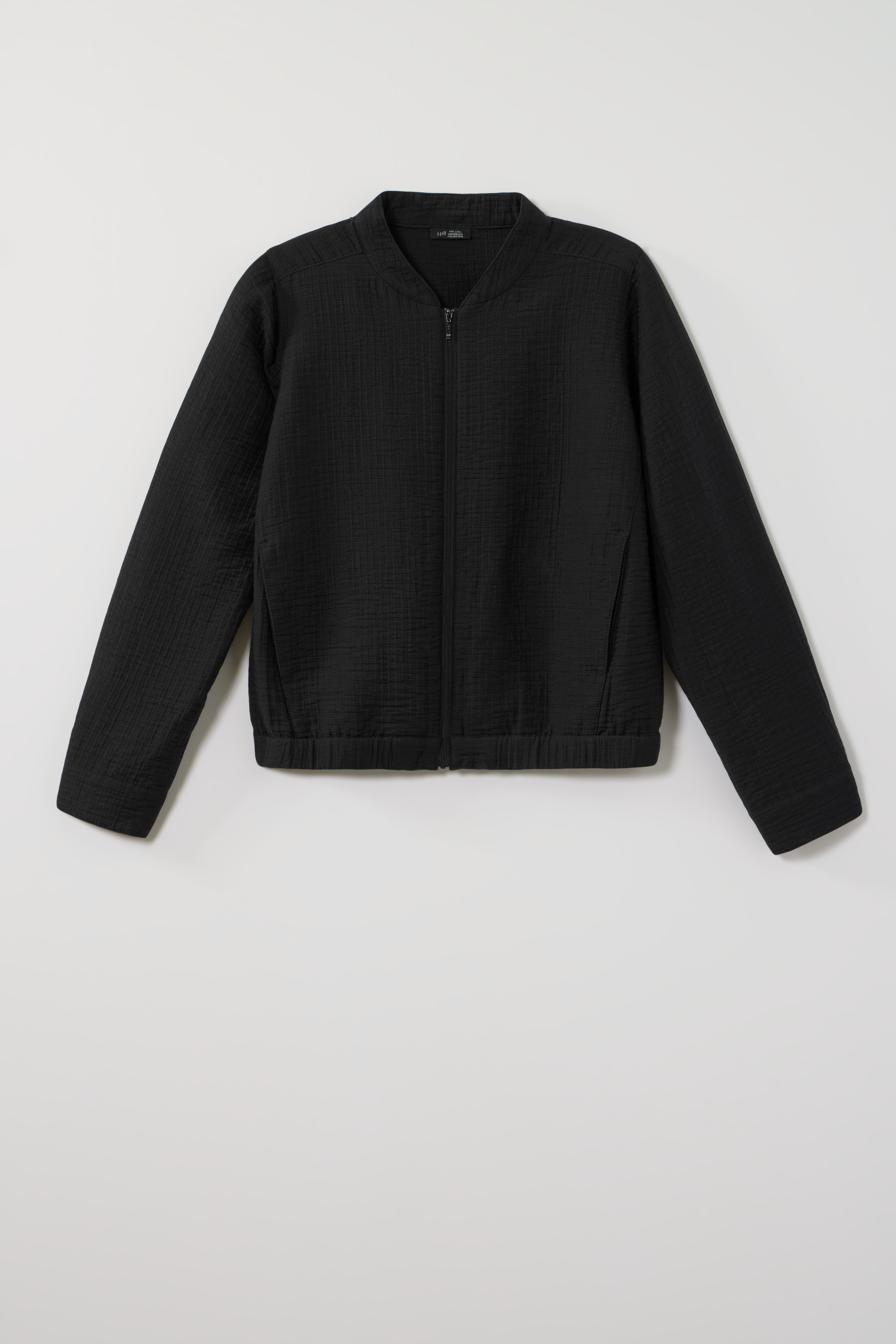 wearever cotton-gauze bomber jacket