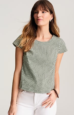 Image for Button-Back Top