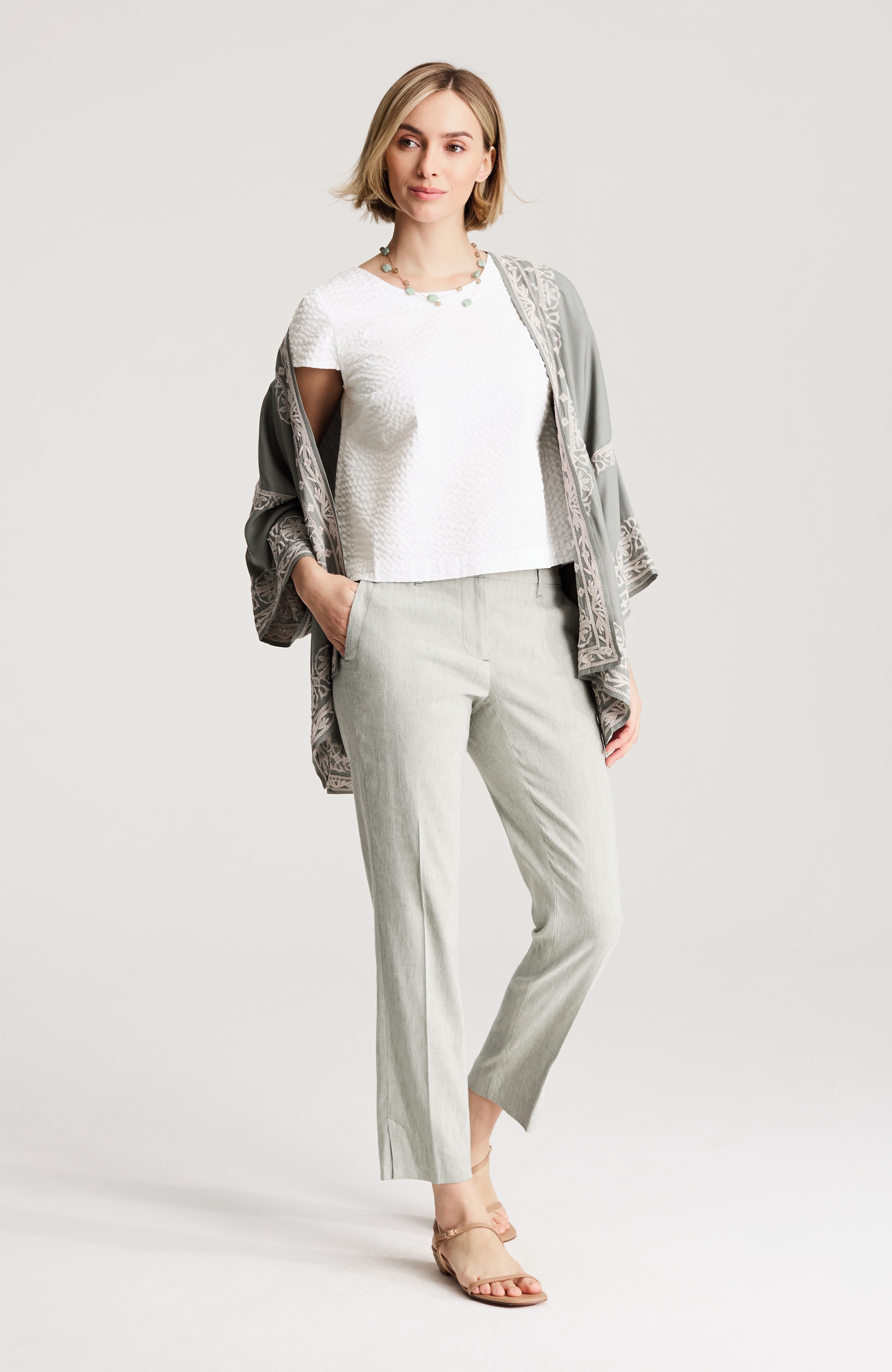 BUTTON-BACK TOP | JJill