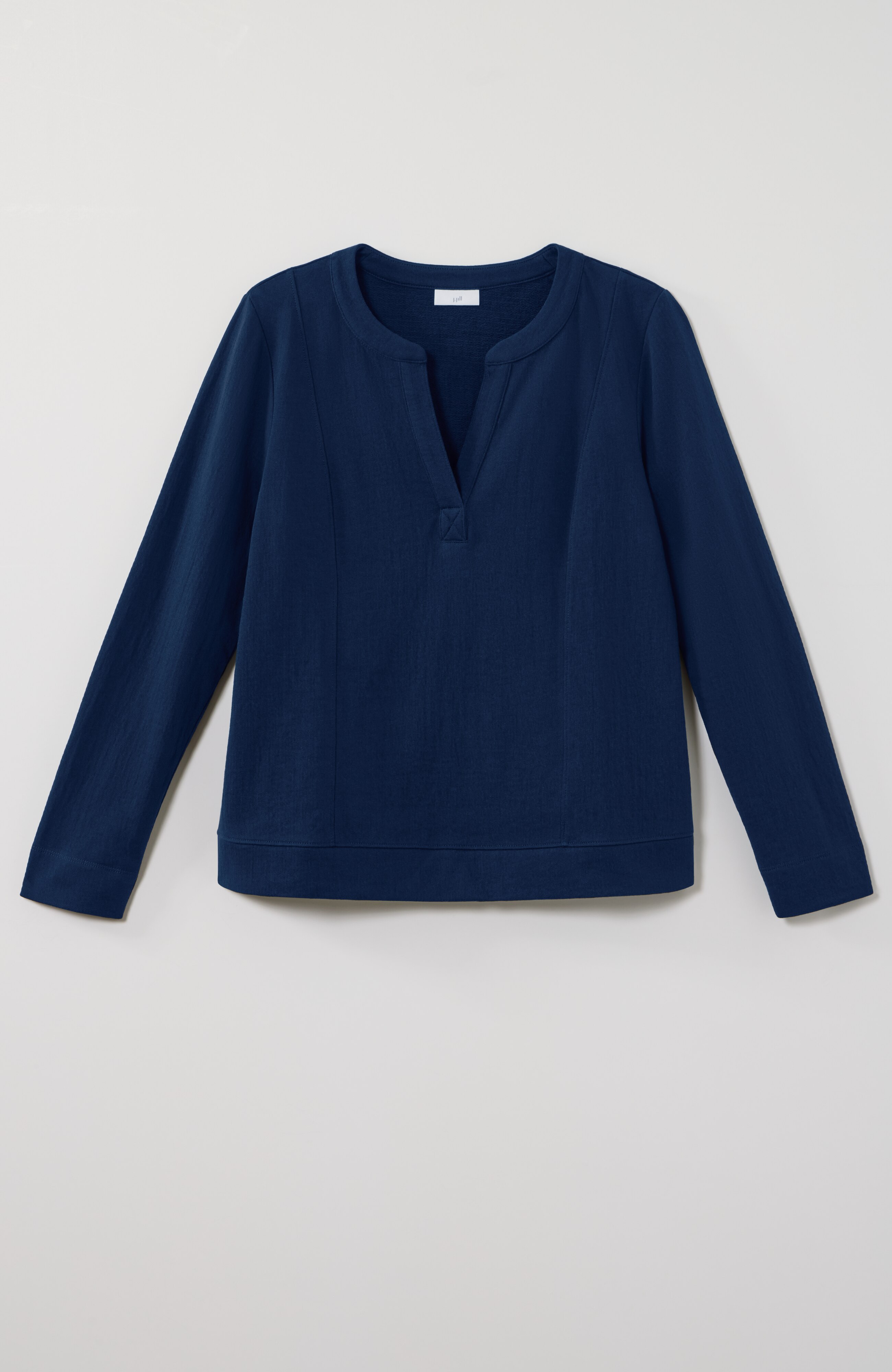 Knit-Gauze Pullover | JJill