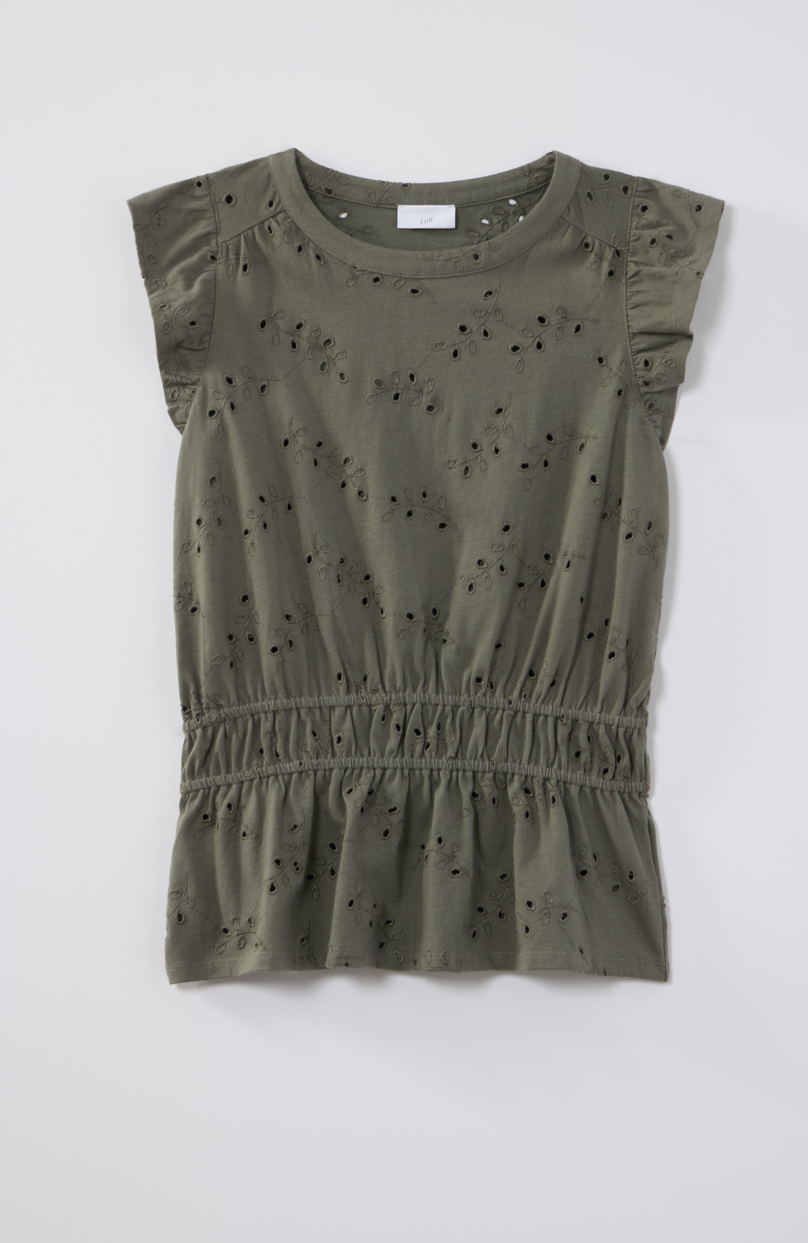 Eyelet Sleeveless Top | JJill