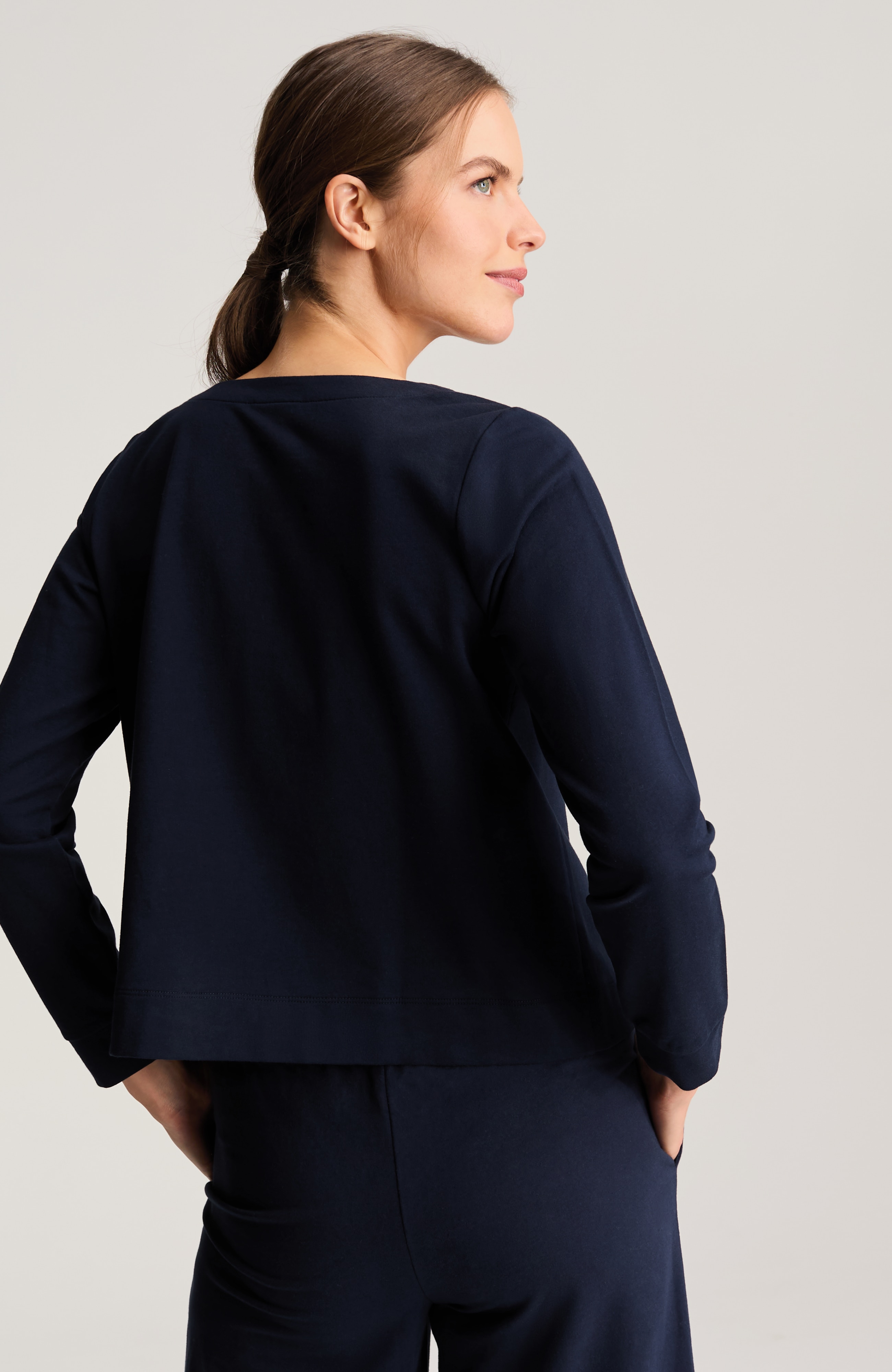 fit french terry sweatshirt