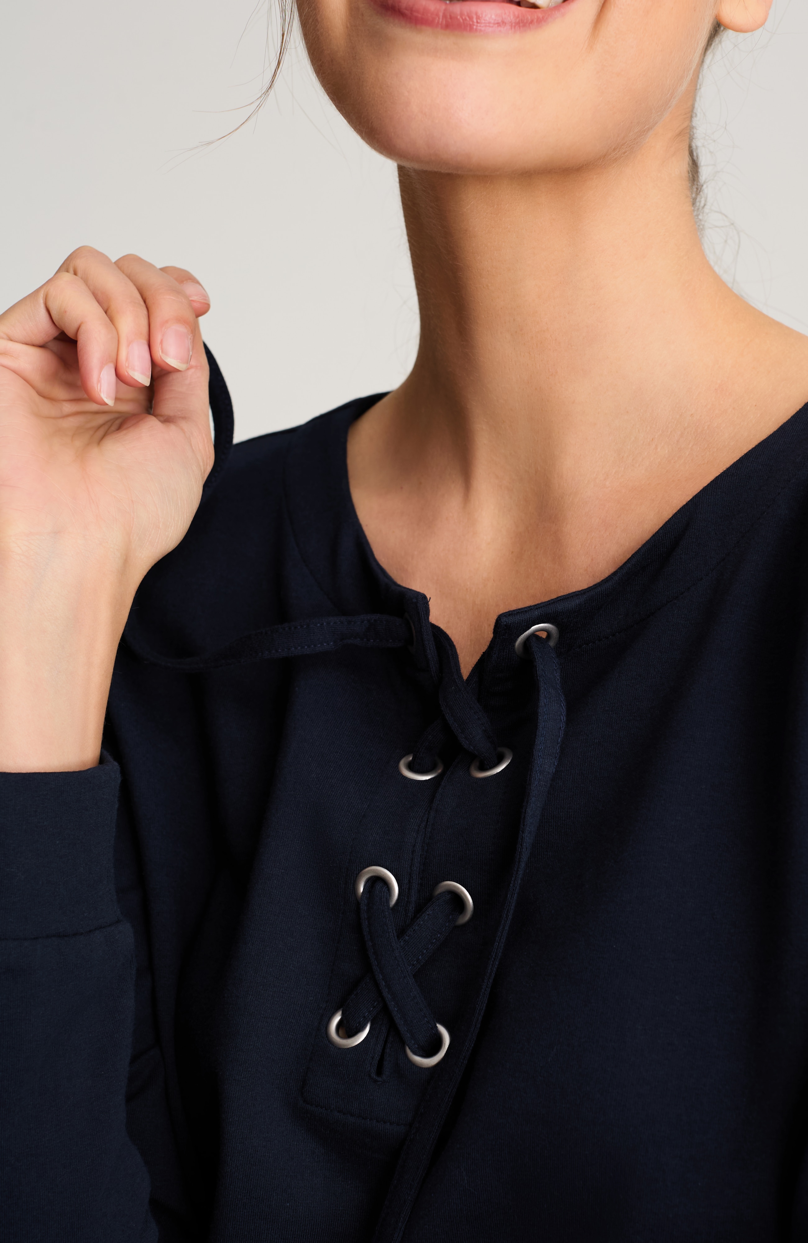 fit french terry sweatshirt