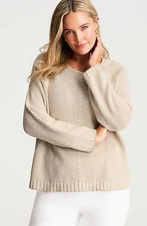 Image for Striped Textured Sweater