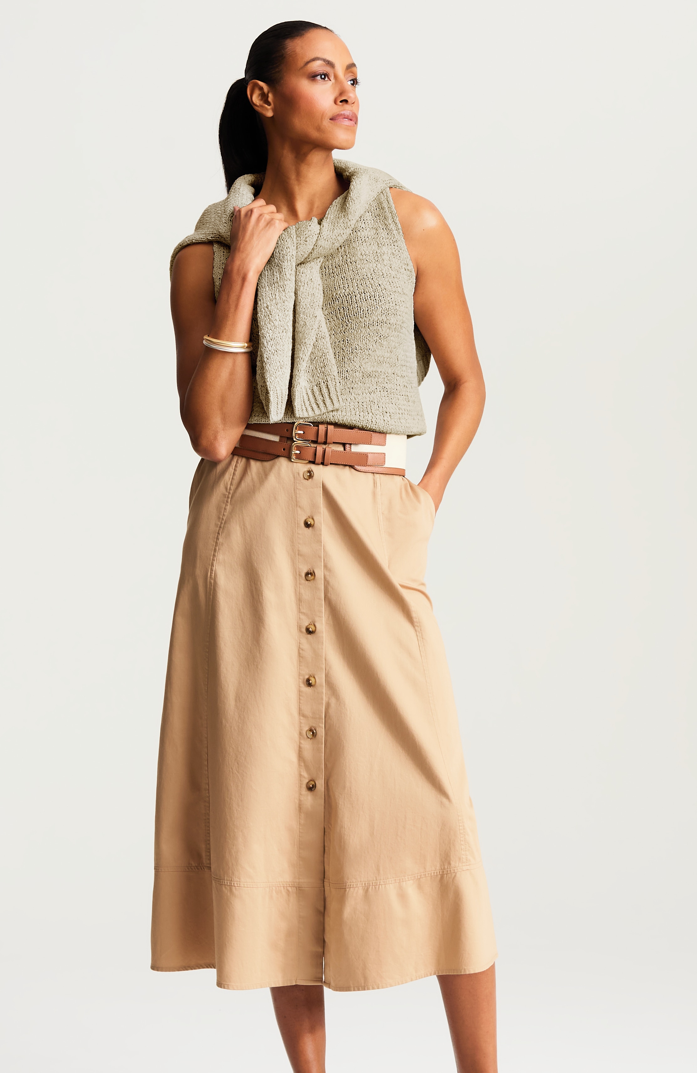 Tape-Yarn Layering Tank | JJill