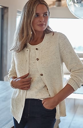 Image for Tape-Yarn Layering Cardi