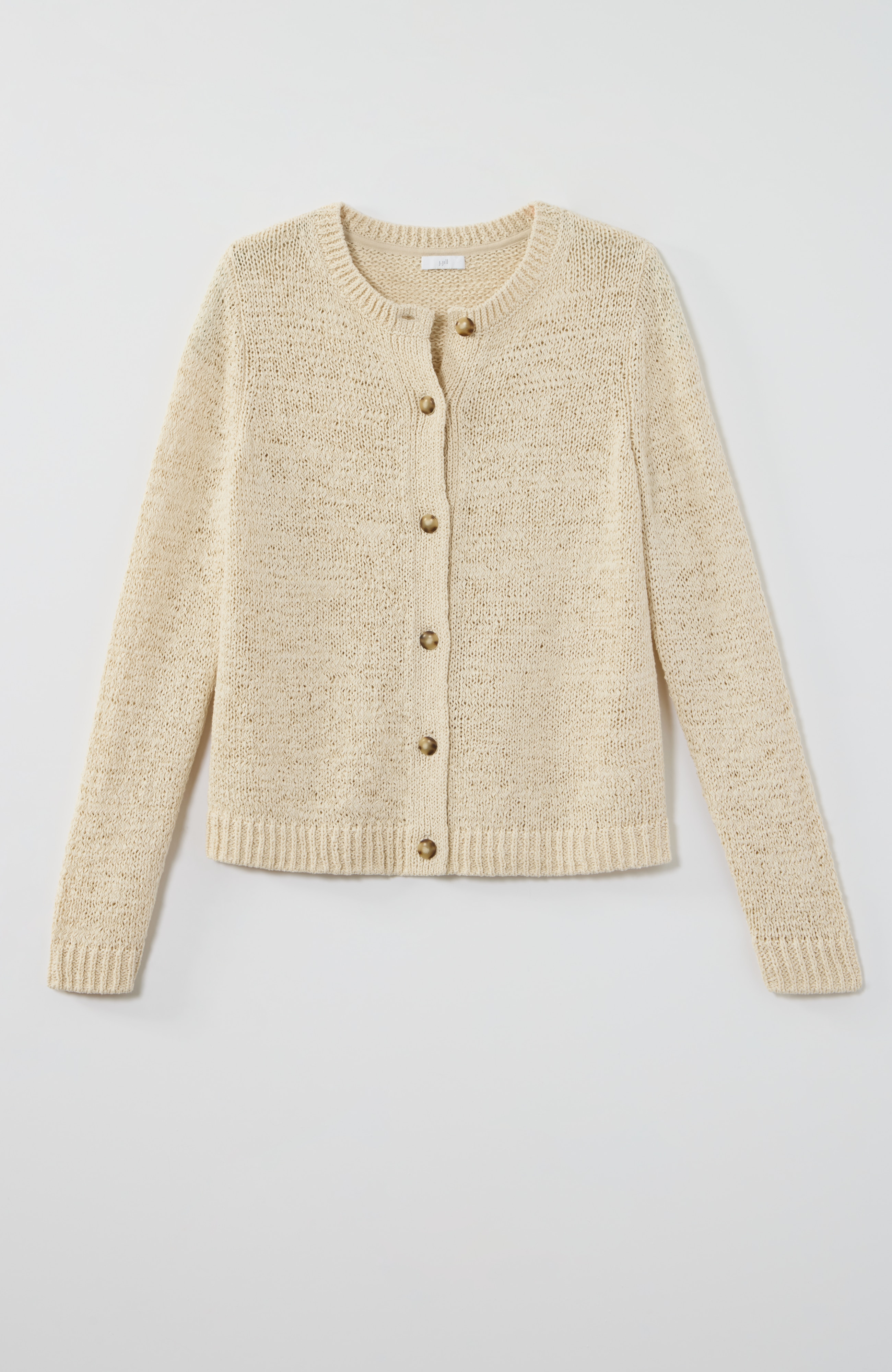 tape-yarn layering cardi