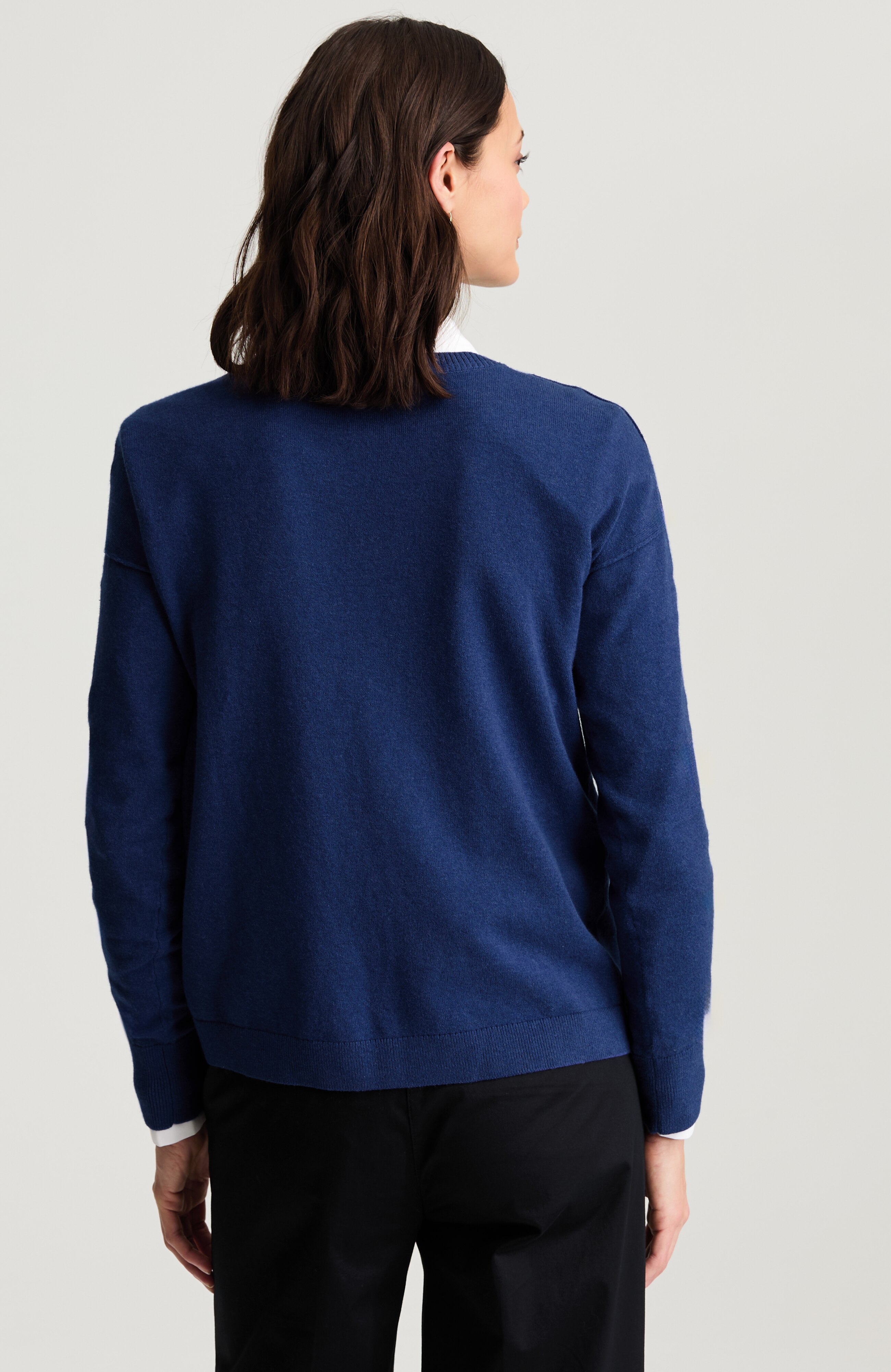 SEAMED BOAT-NECK SWEATER | JJill