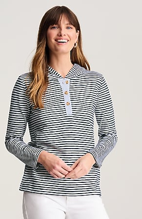 Image for Eyelet-Trimmed Hoodie