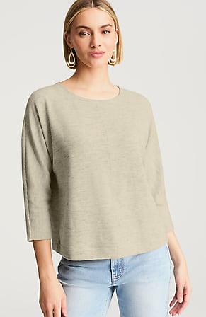 Image for Pure Jill Textured-Knit Top