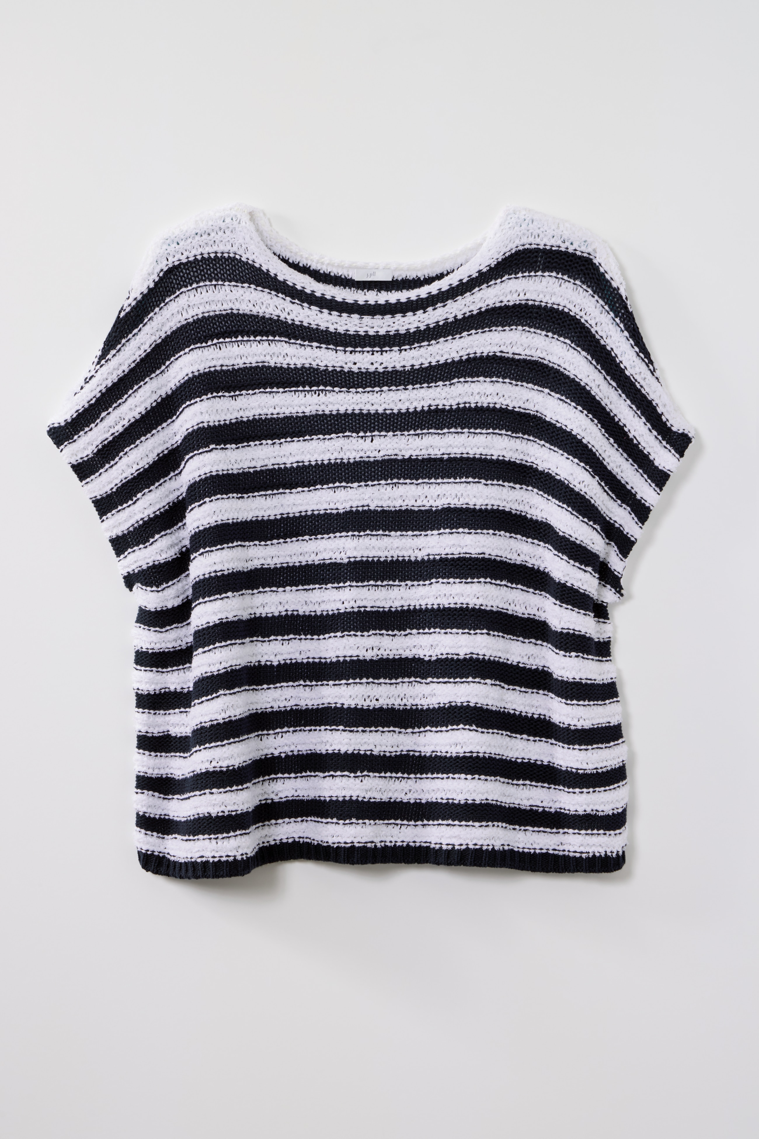 relaxed boat-neck sweater