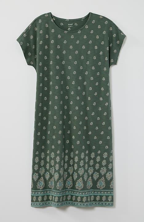 slub knit tee dress Pure Jill Slub-Knit T-Shirt Dress