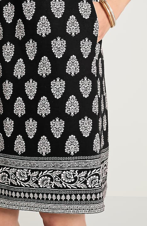 slub knit t shirt dress Pure Jill Slub-Knit T-Shirt Dress