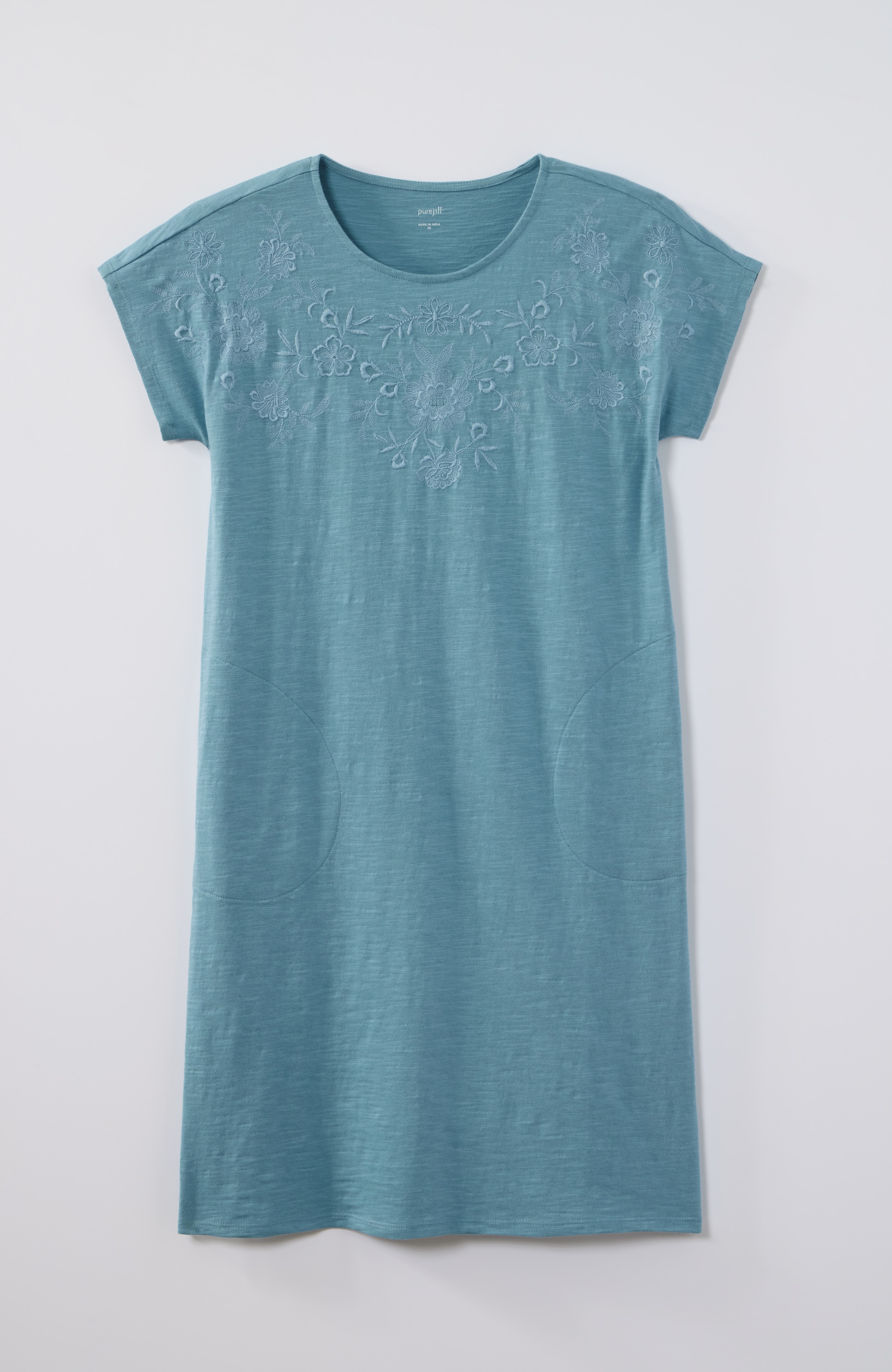 pure jill slub knit dress J. Jill Pure jill slub-knit t-shirt dress at CoolSprings Galleria in Franklin, TN