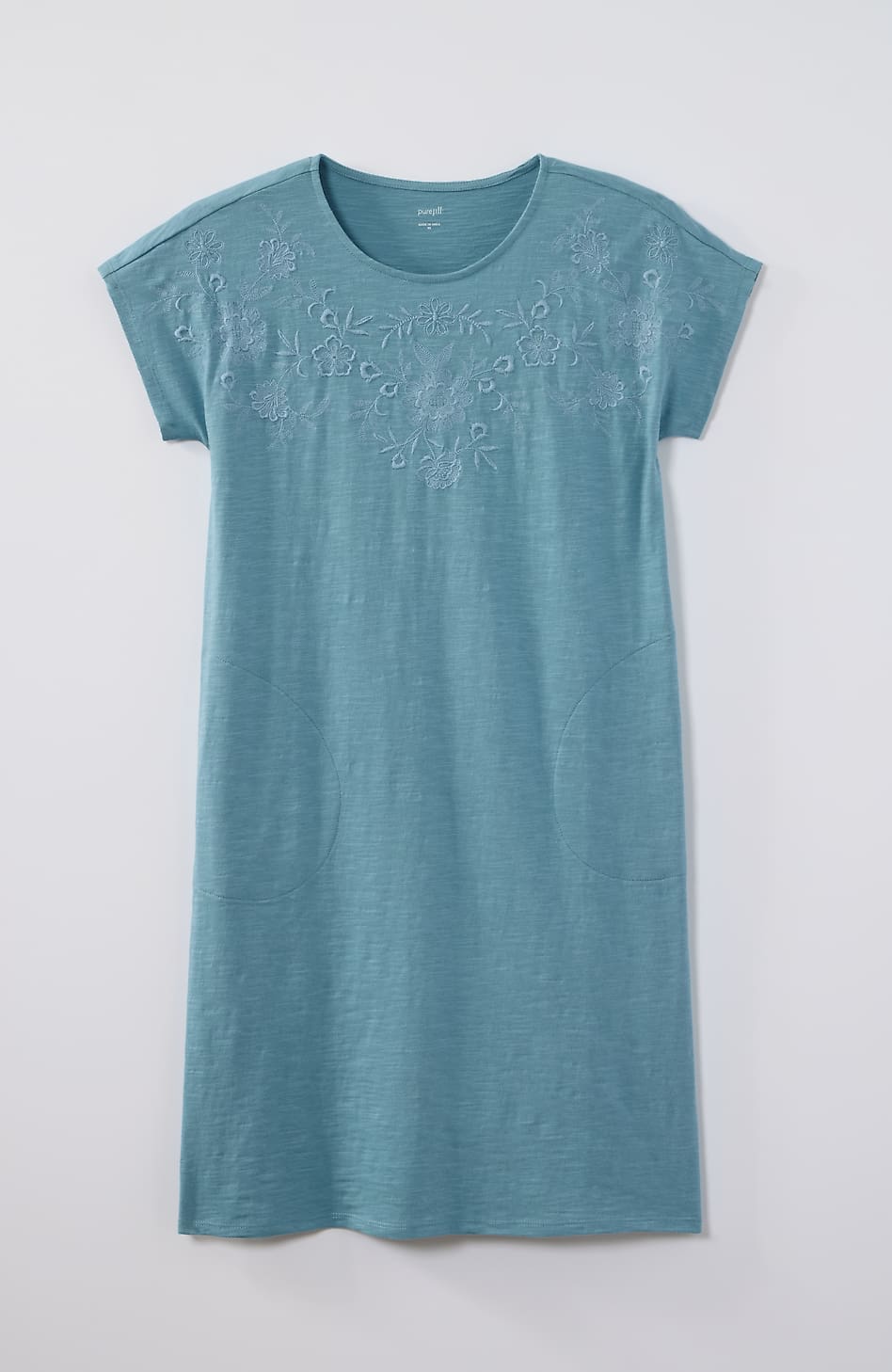 j jill t shirt dress Pure Jill Slub-Knit T-Shirt Dress