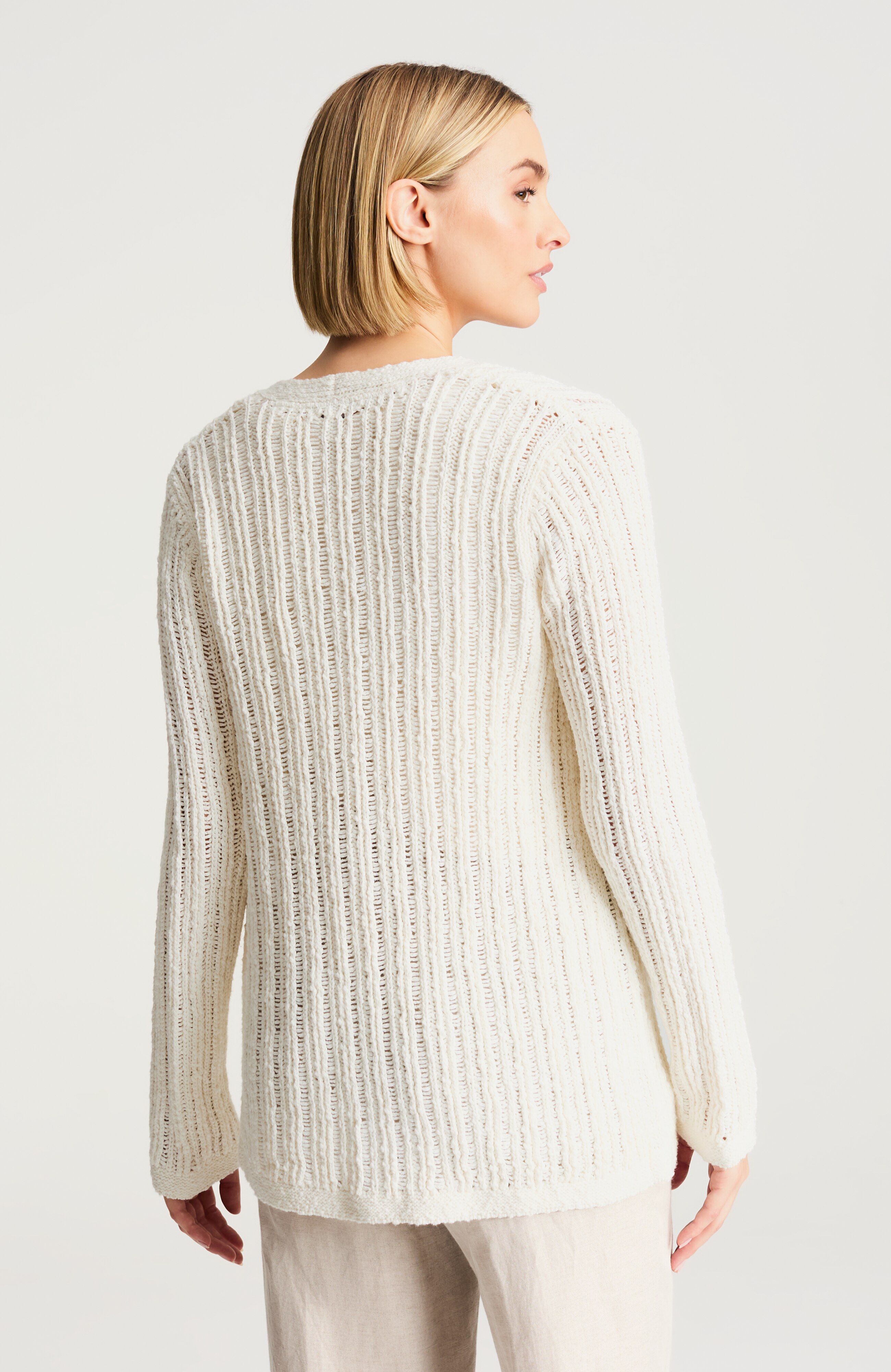 JILL★ Pure Jill Open-Texture Cardi | JJill