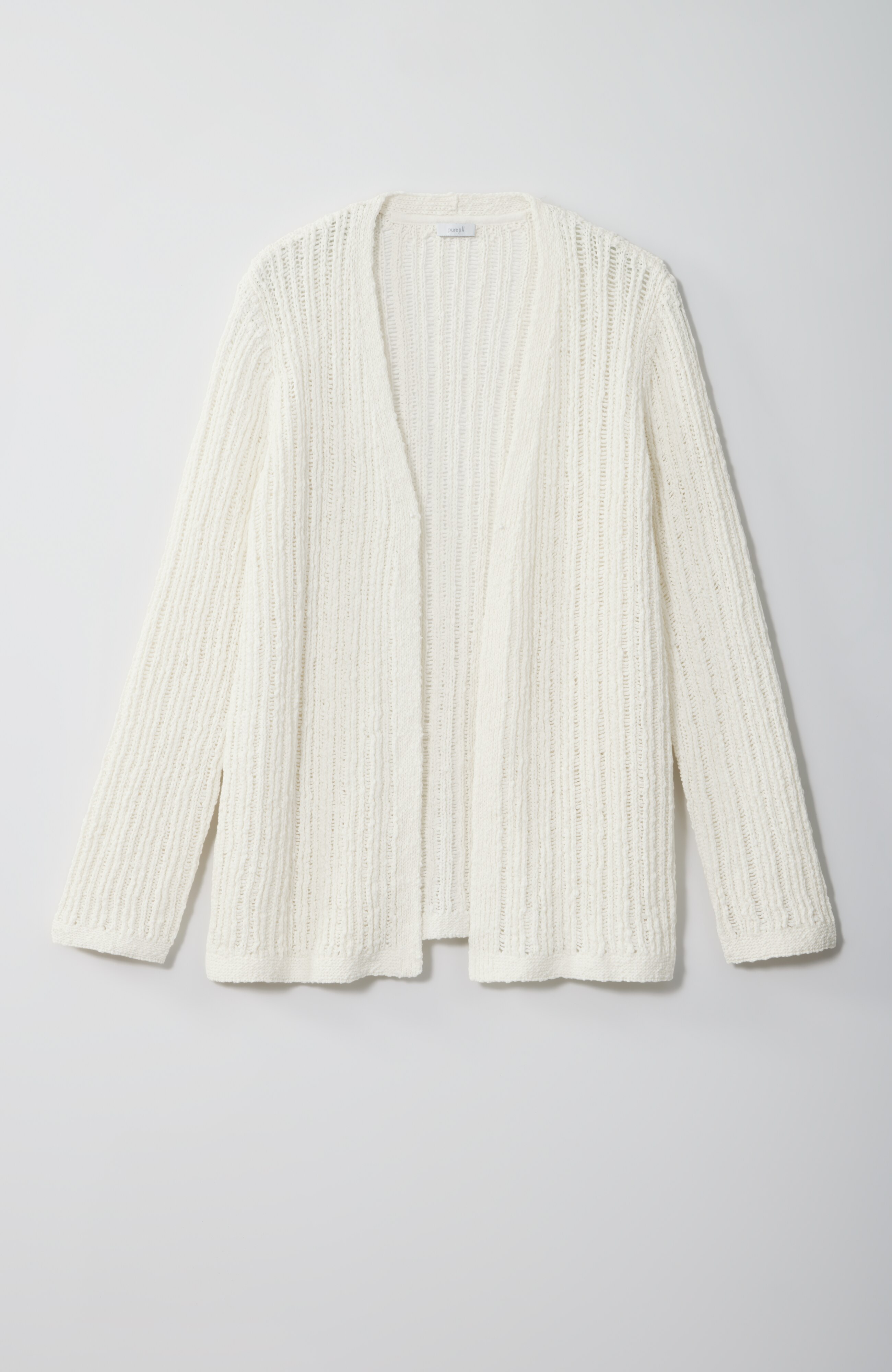 Pure Jill Open-Texture Cardi