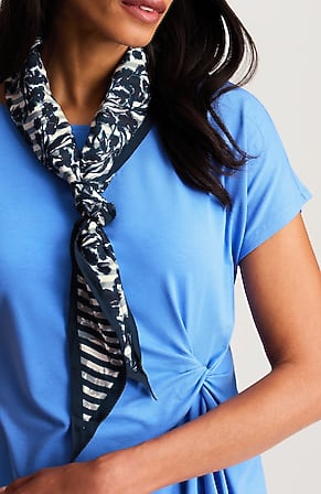 Image for Mixed-Print Diamond Scarf