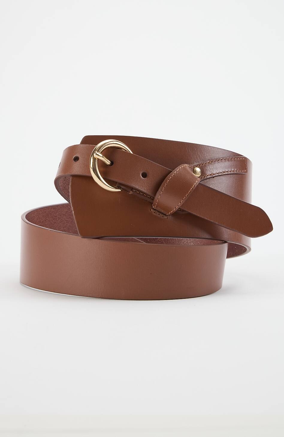 Leather Circle-Ring Belt | JJill display picture 3