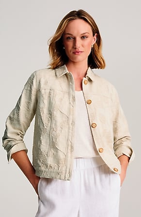 Image for Pure Jill Tonal Jacquard Jacket