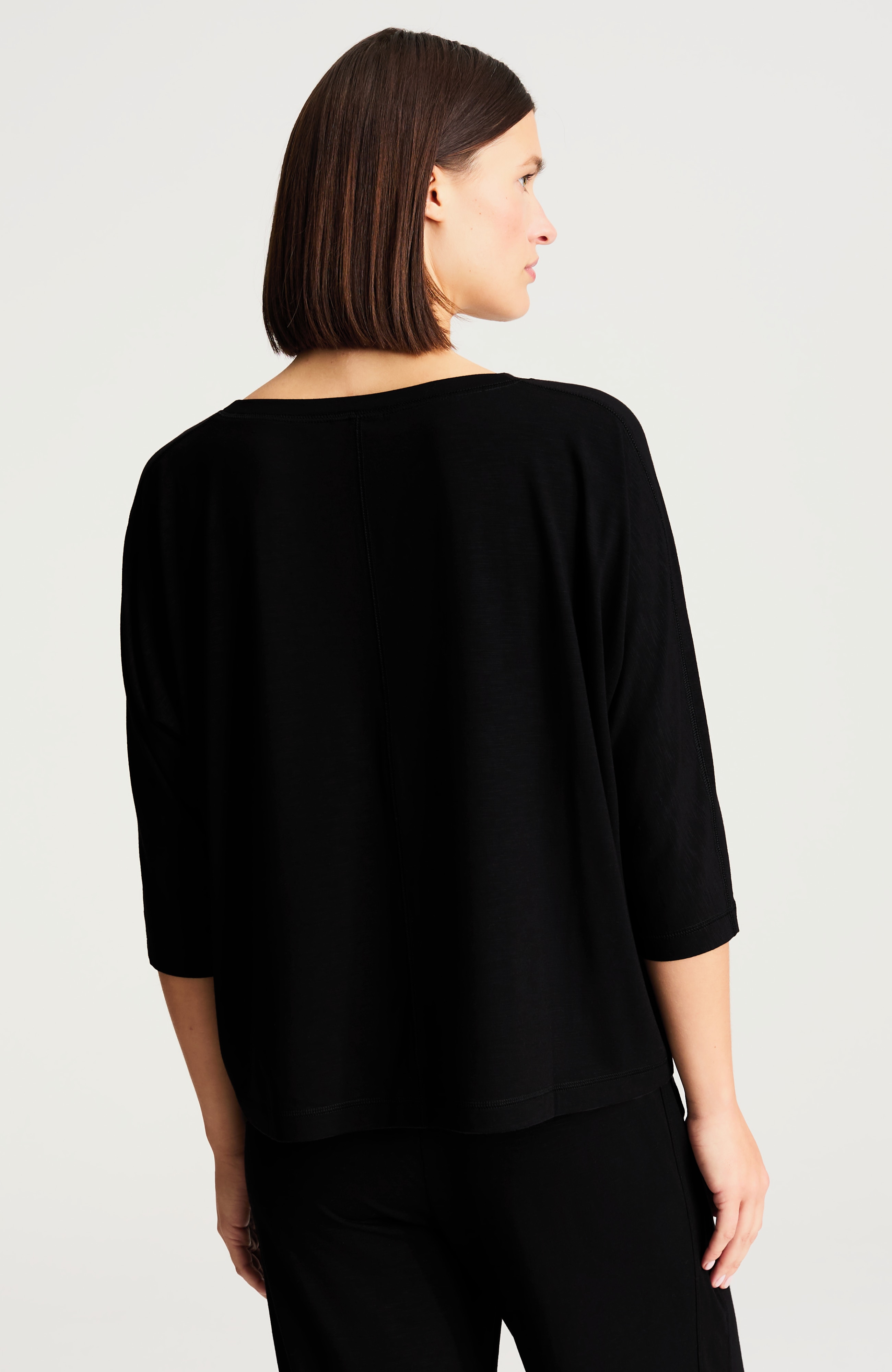 fit lounge slub-jersey tee