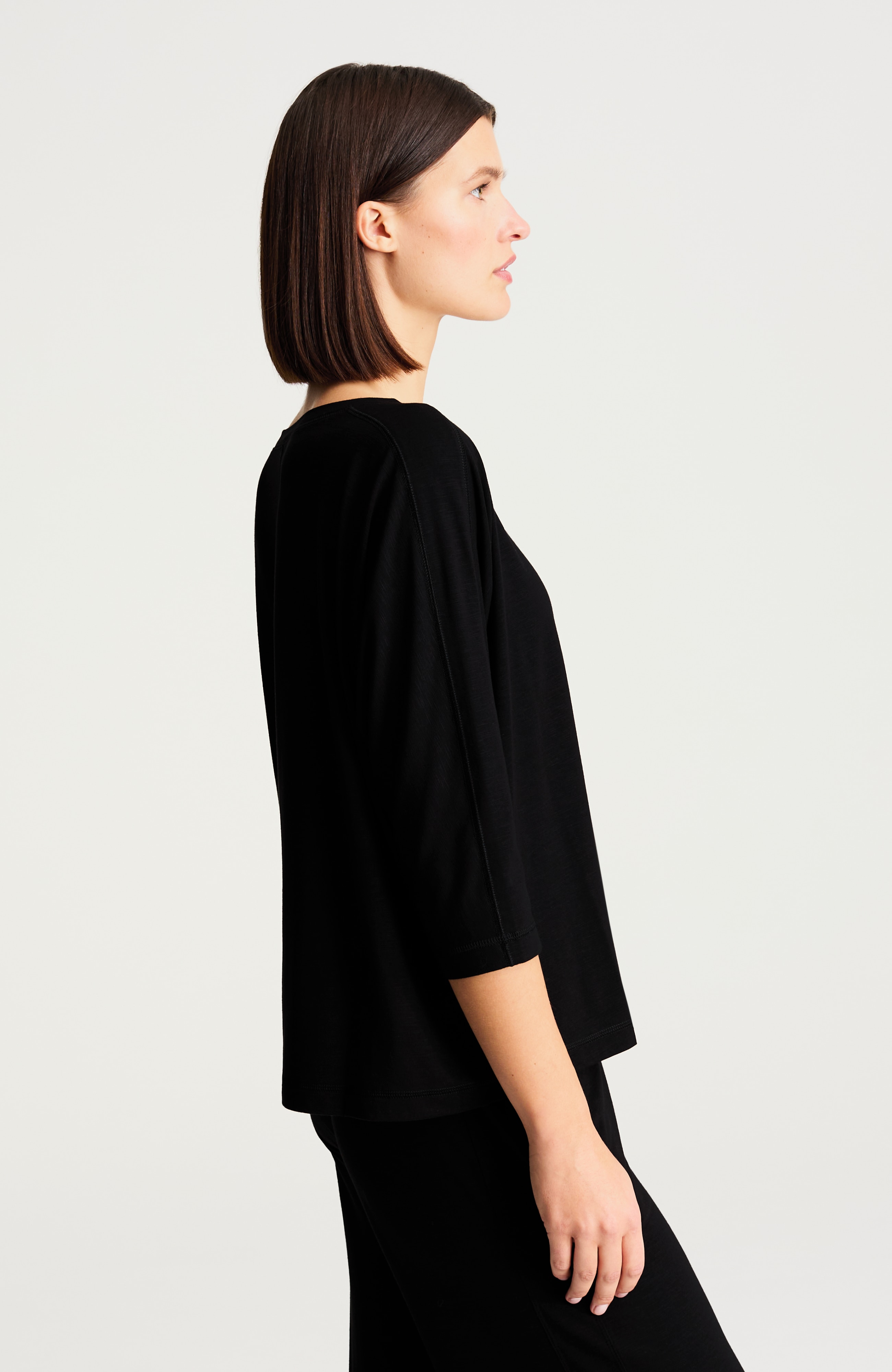 fit lounge slub-jersey tee