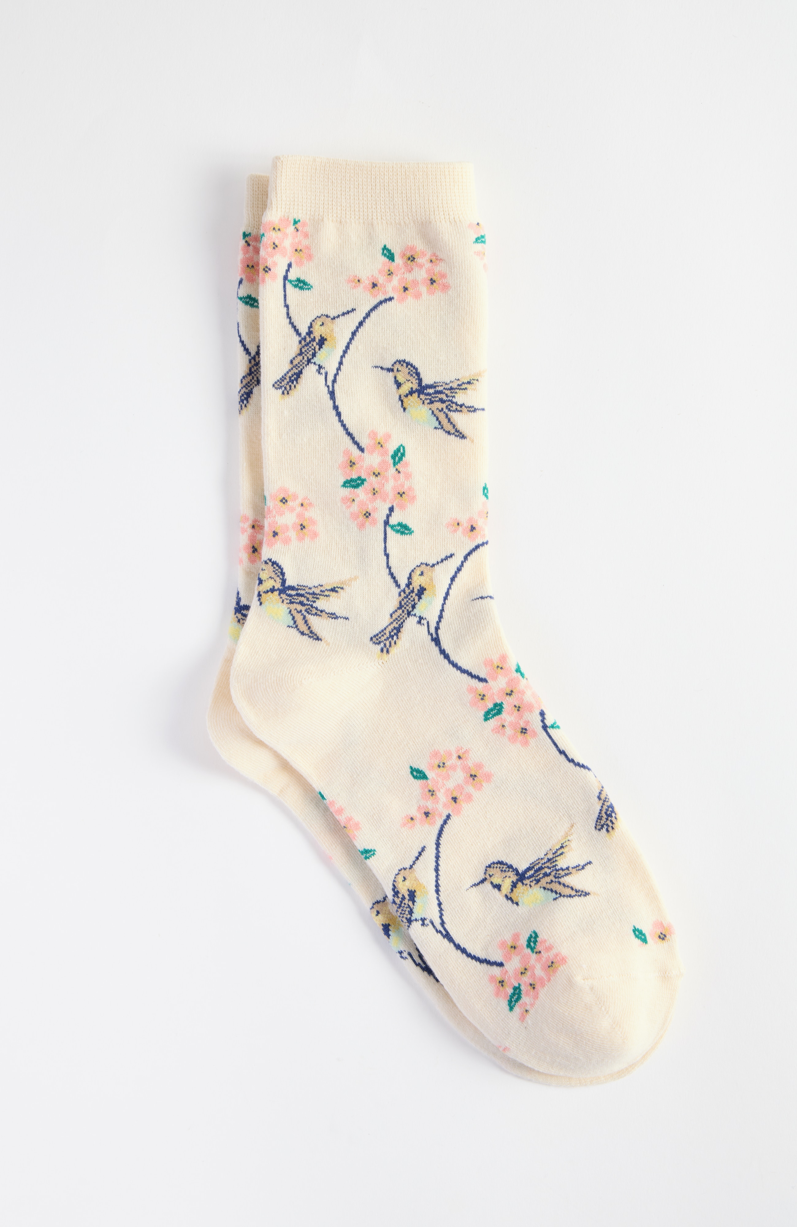 hummingbird crew socks