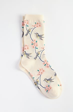 Image for Hummingbird Crew Socks